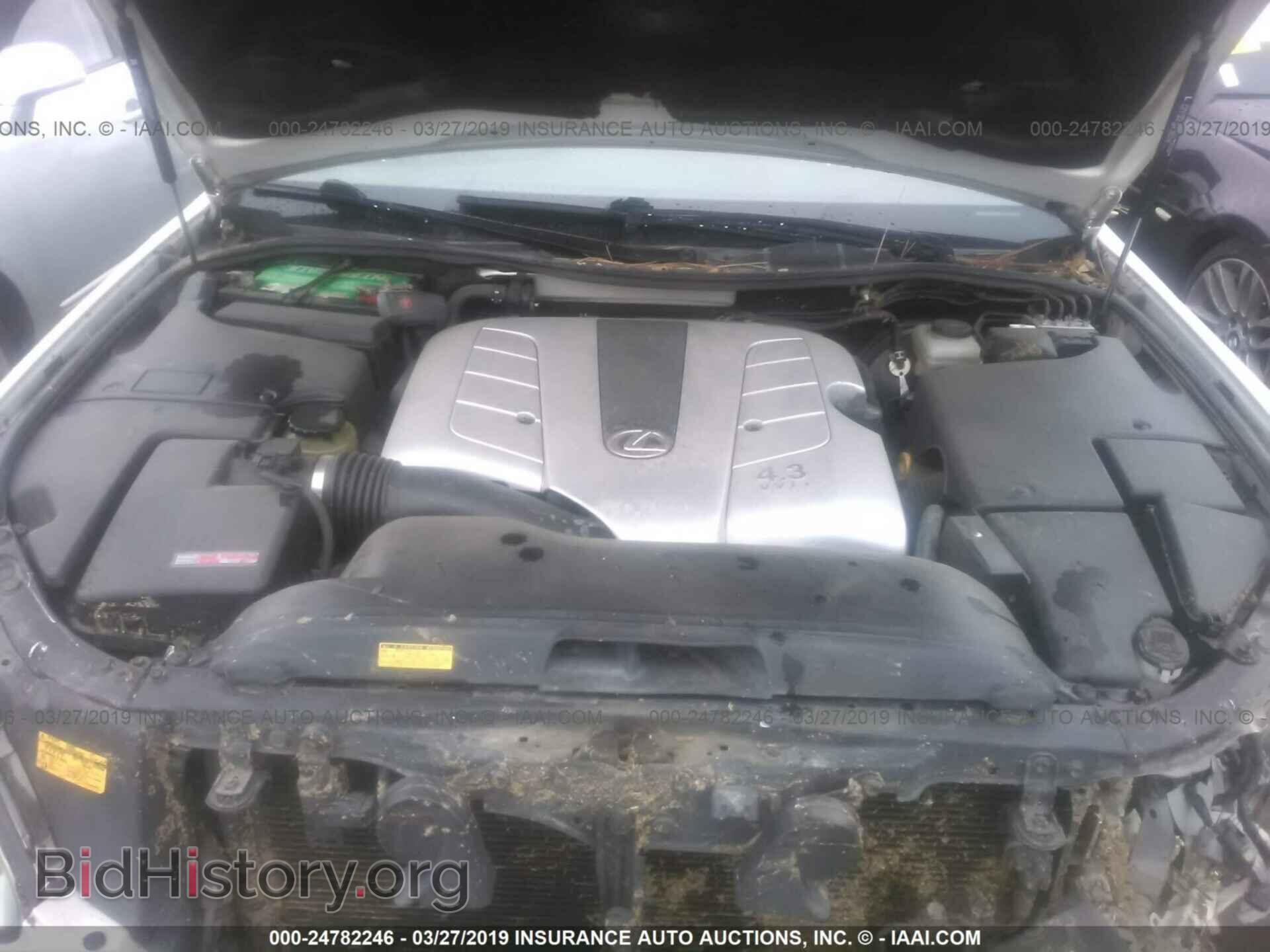 2005 LEXUS LS - VIN: JTHBN36F850179210 - Фото 10