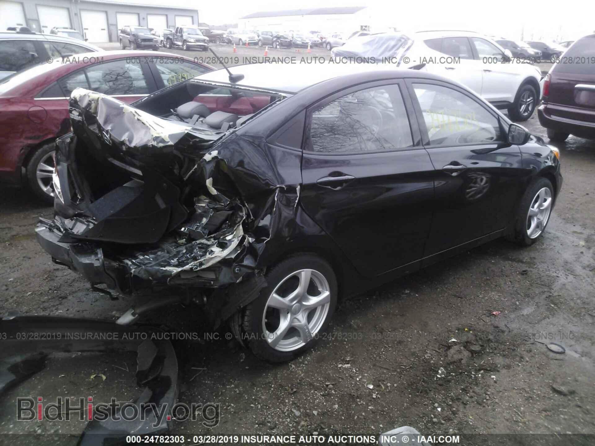 2014 HYUNDAI ACCENT - VIN: KMHCU4AE4EU741749 - Фото 4