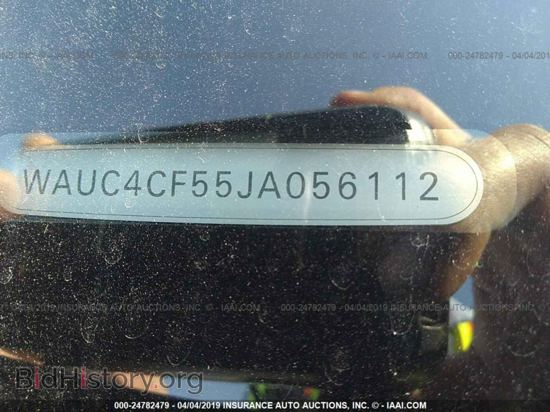 2018 AUDI S5 - VIN: WAUC4CF55JA056112 - Фото 9