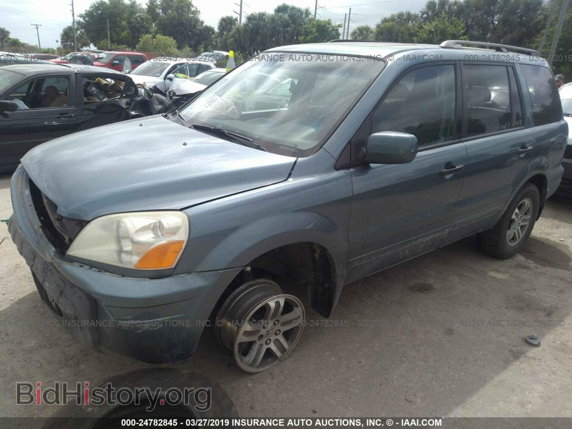 2005 HONDA PILOT - VIN: 5FNYF18605B041673 - Фото 2