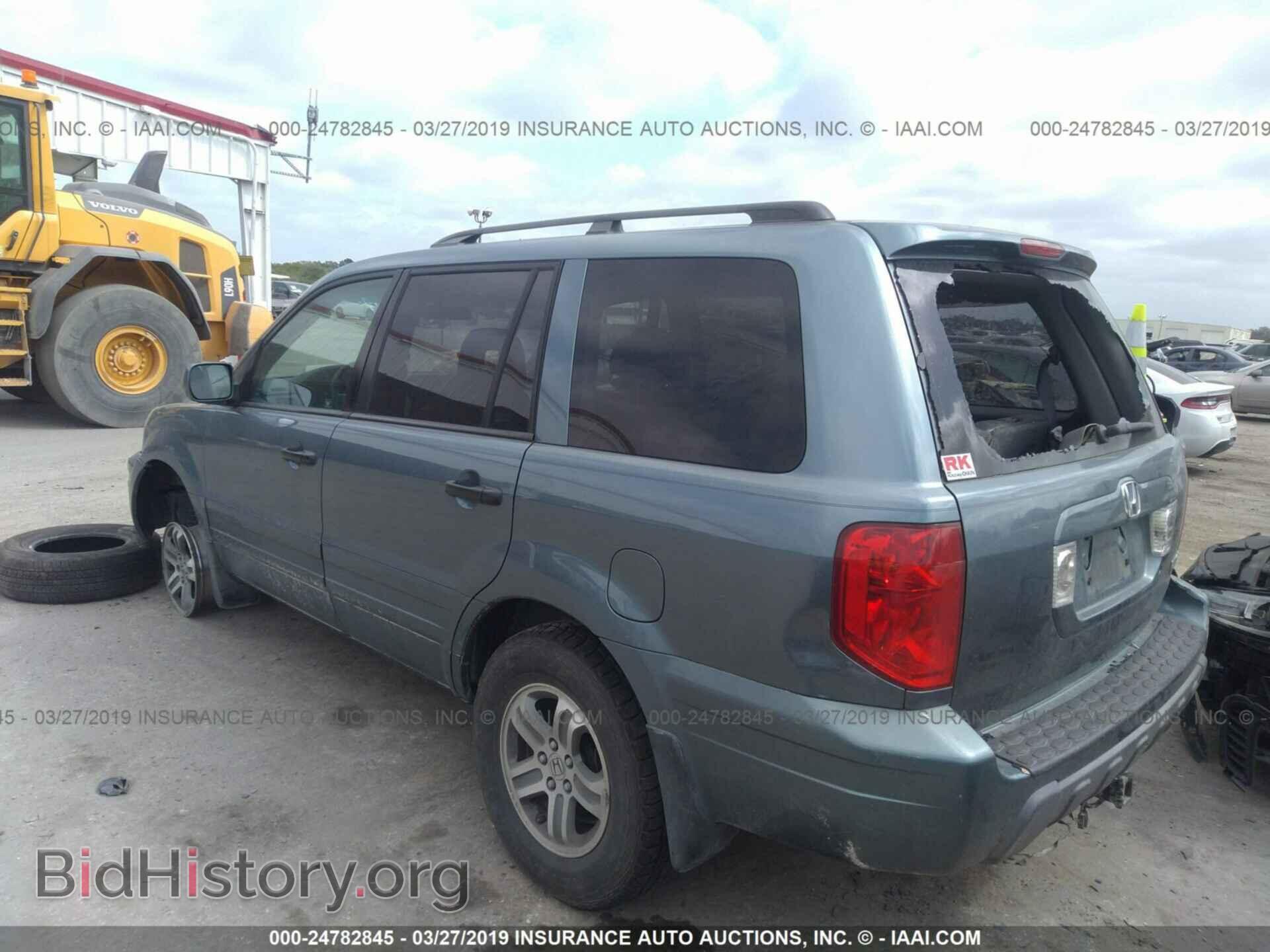 2005 HONDA PILOT - VIN: 5FNYF18605B041673 - Фото 3