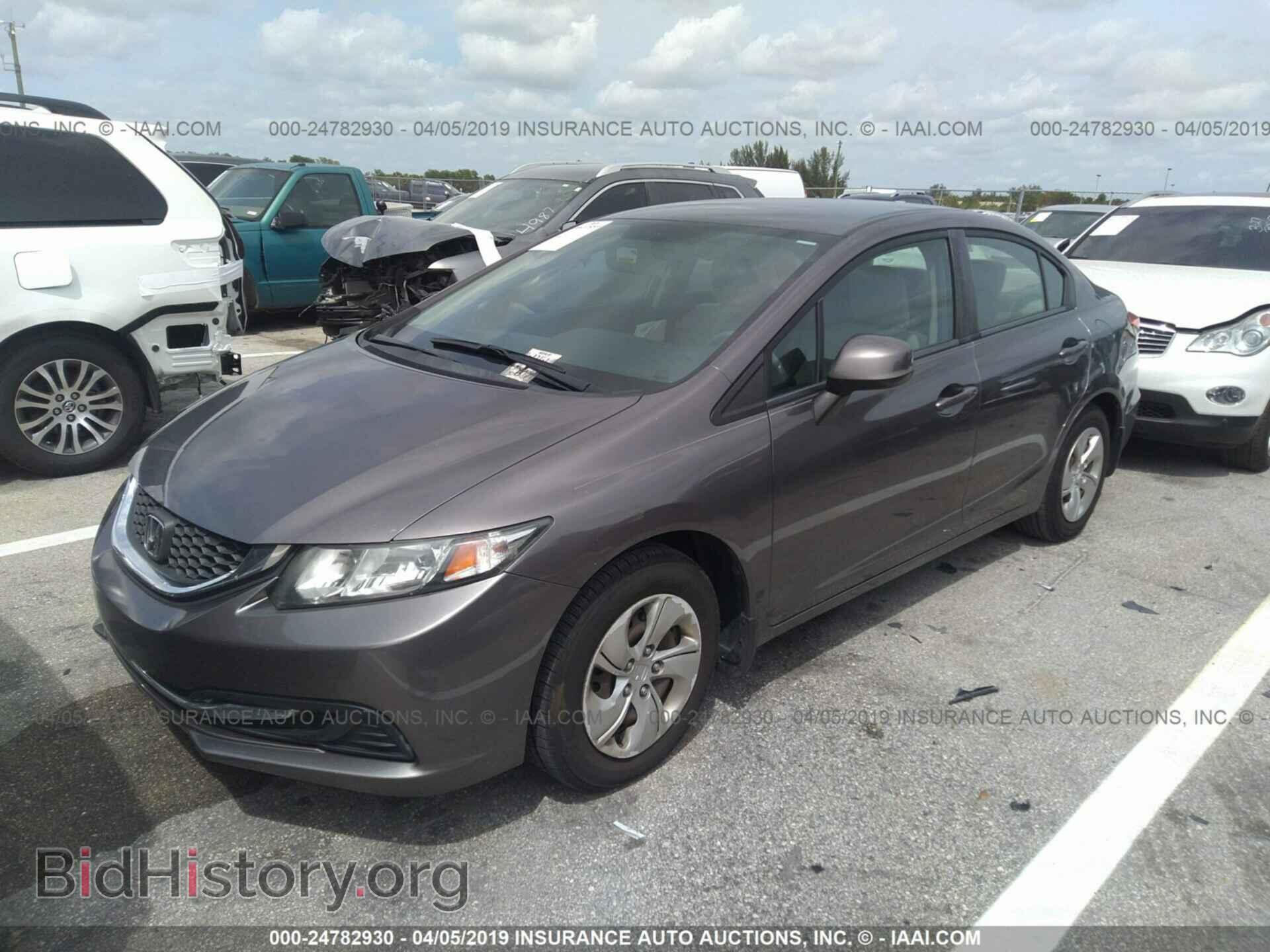 2013 HONDA CIVIC - VIN: 19XFB2F53DE040511 - Фото 2