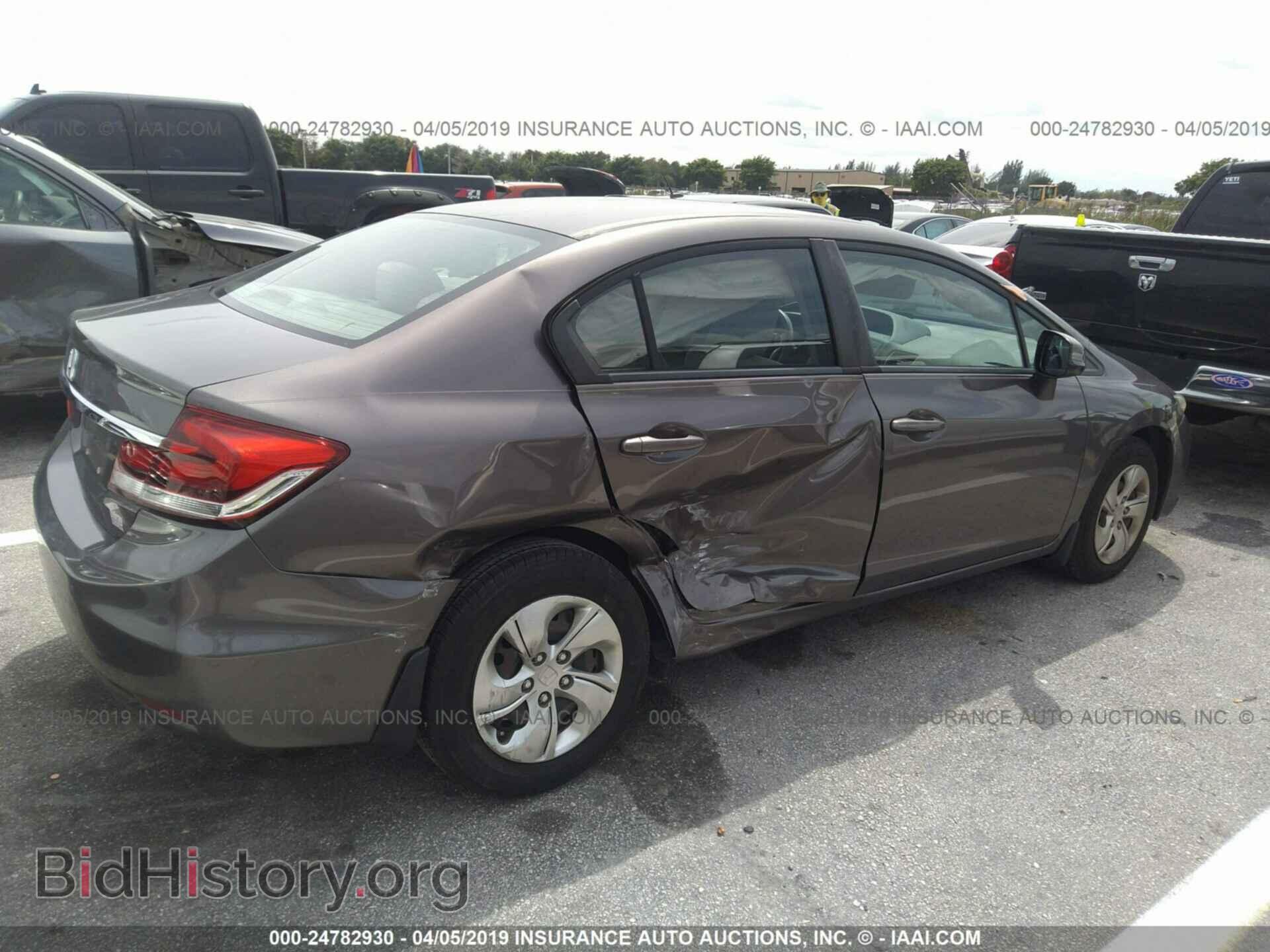 2013 HONDA CIVIC - VIN: 19XFB2F53DE040511 - Фото 6