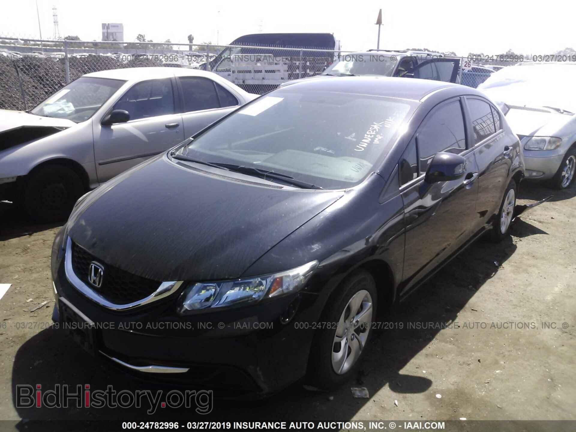 2013 HONDA CIVIC - VIN: 19XFB2F52DE283601 - Фото 2