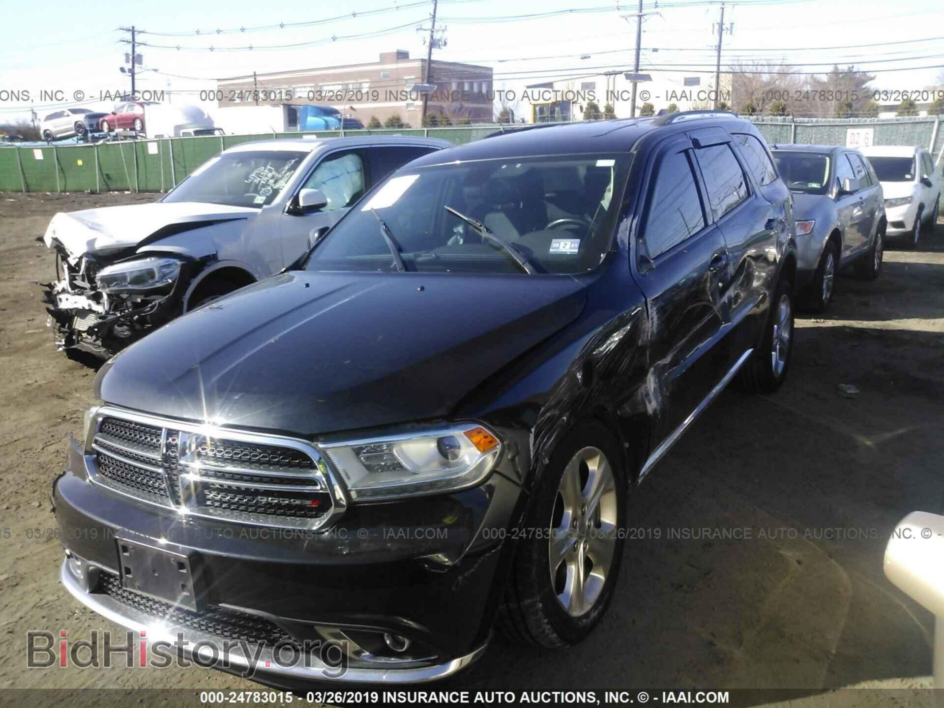 2014 DODGE DURANGO - VIN: 1C4RDJDG7EC977845 - Фото 2