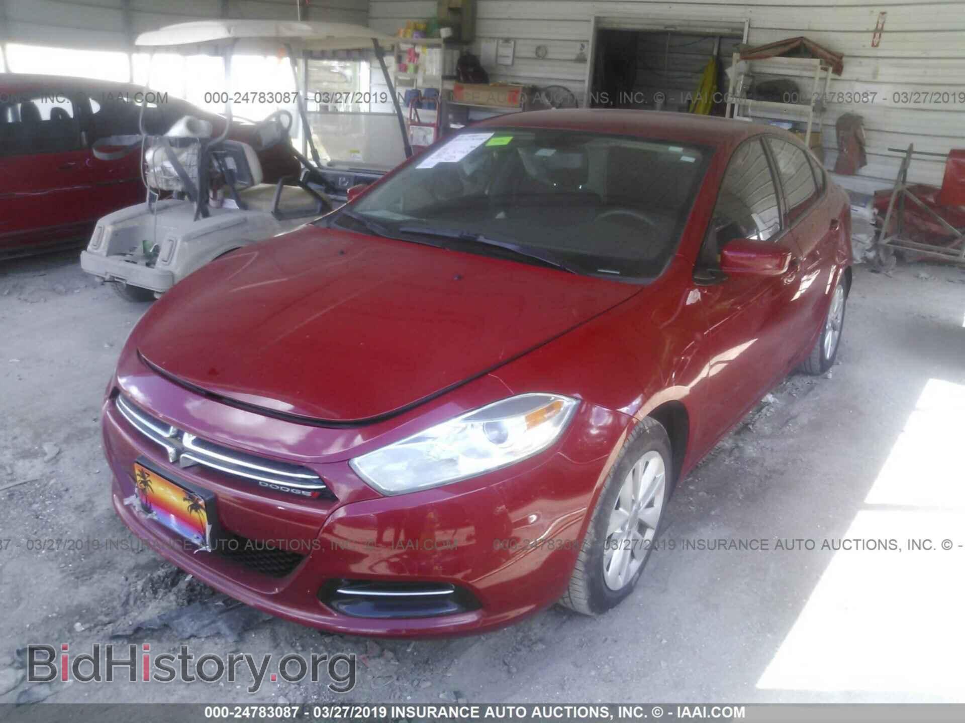 2014 DODGE DART - VIN: 1C3CDFDH0ED914645 - Фото 2