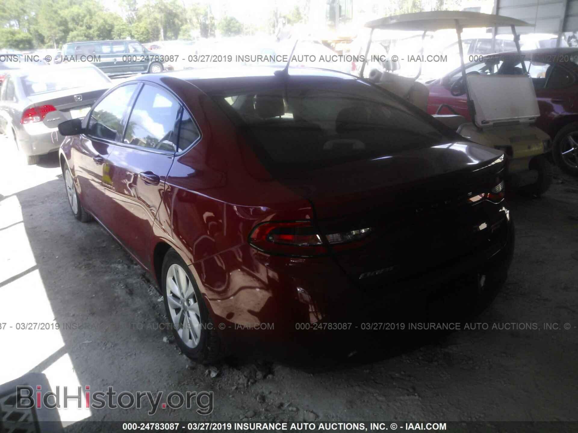 2014 DODGE DART - VIN: 1C3CDFDH0ED914645 - Фото 3