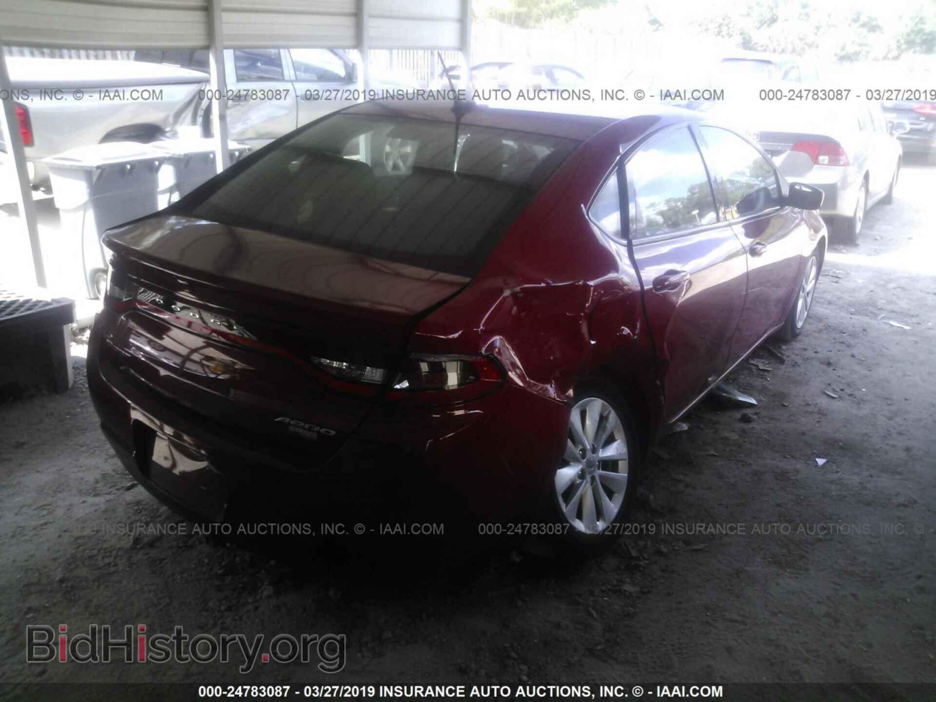 2014 DODGE DART - VIN: 1C3CDFDH0ED914645 - Фото 4