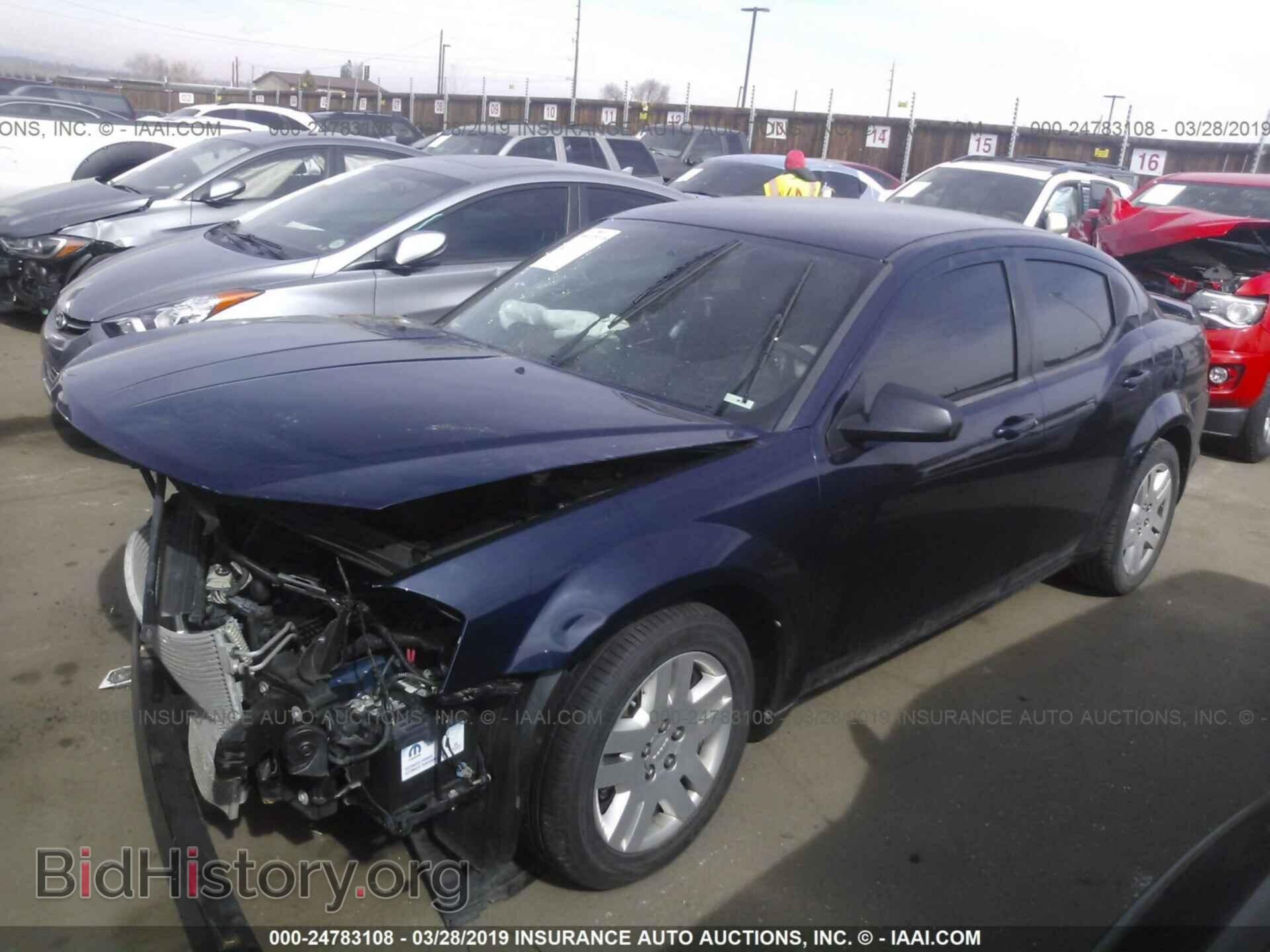 2013 DODGE AVENGER - VIN: 1C3CDZAB2DN684410 - Photo 2