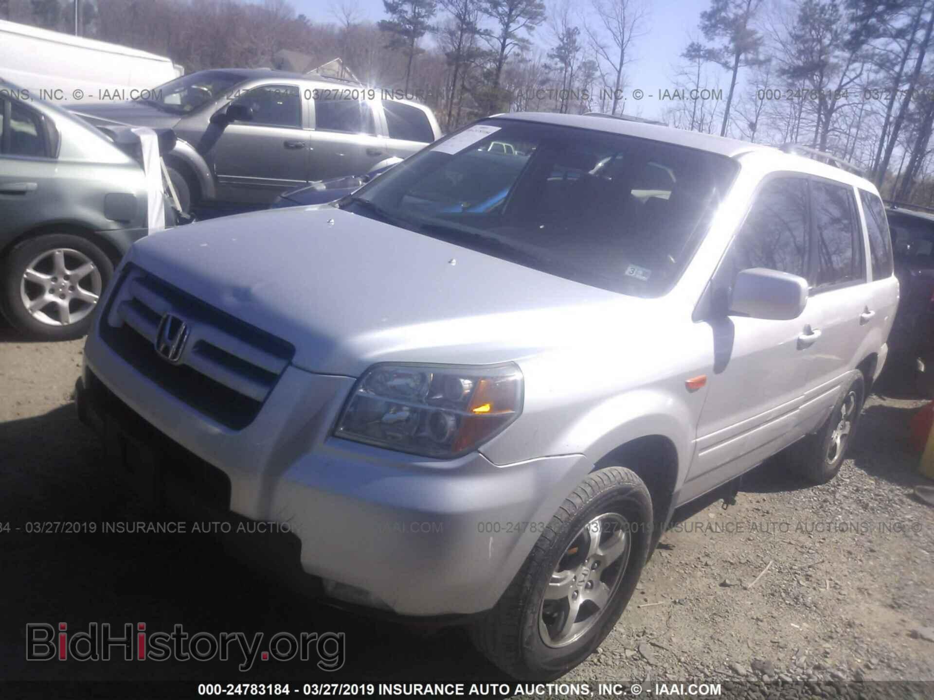 2007 HONDA PILOT - VIN: 5FNYF284X7B012317 - Фото 2