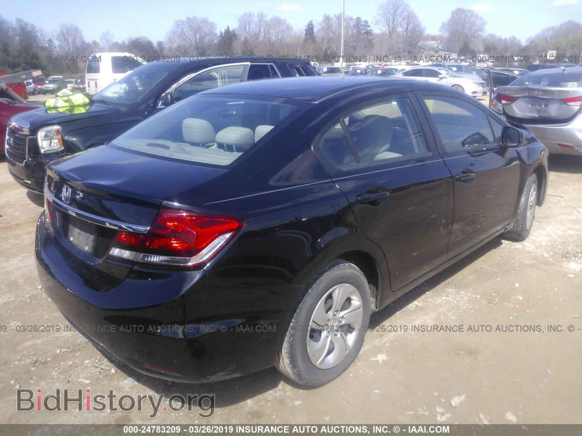 2013 HONDA CIVIC - VIN: 2HGFB2F59DH568575 - Фото 4