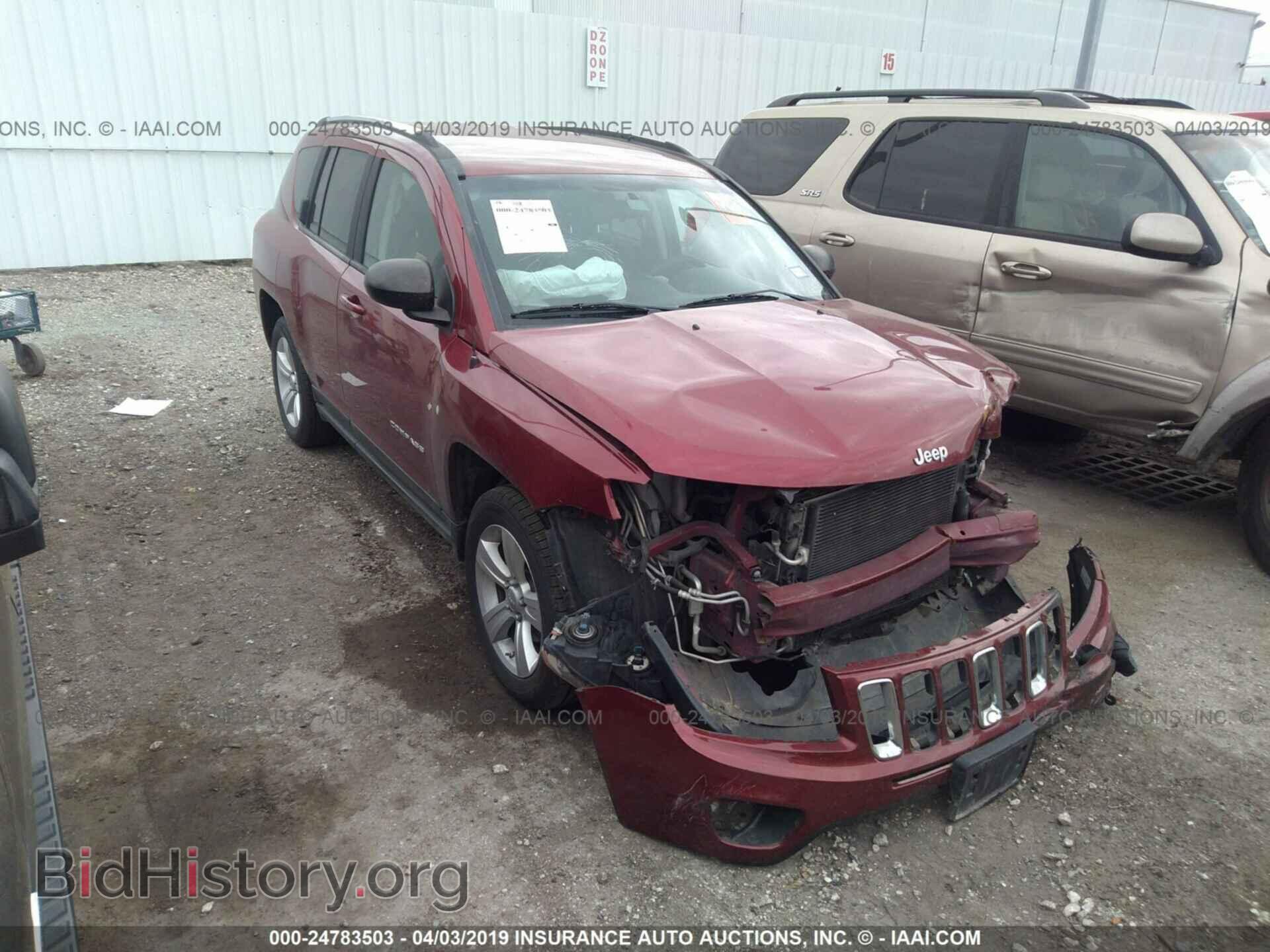 Фотография 1C4NJCBB2CD525996 - JEEP COMPASS 2012