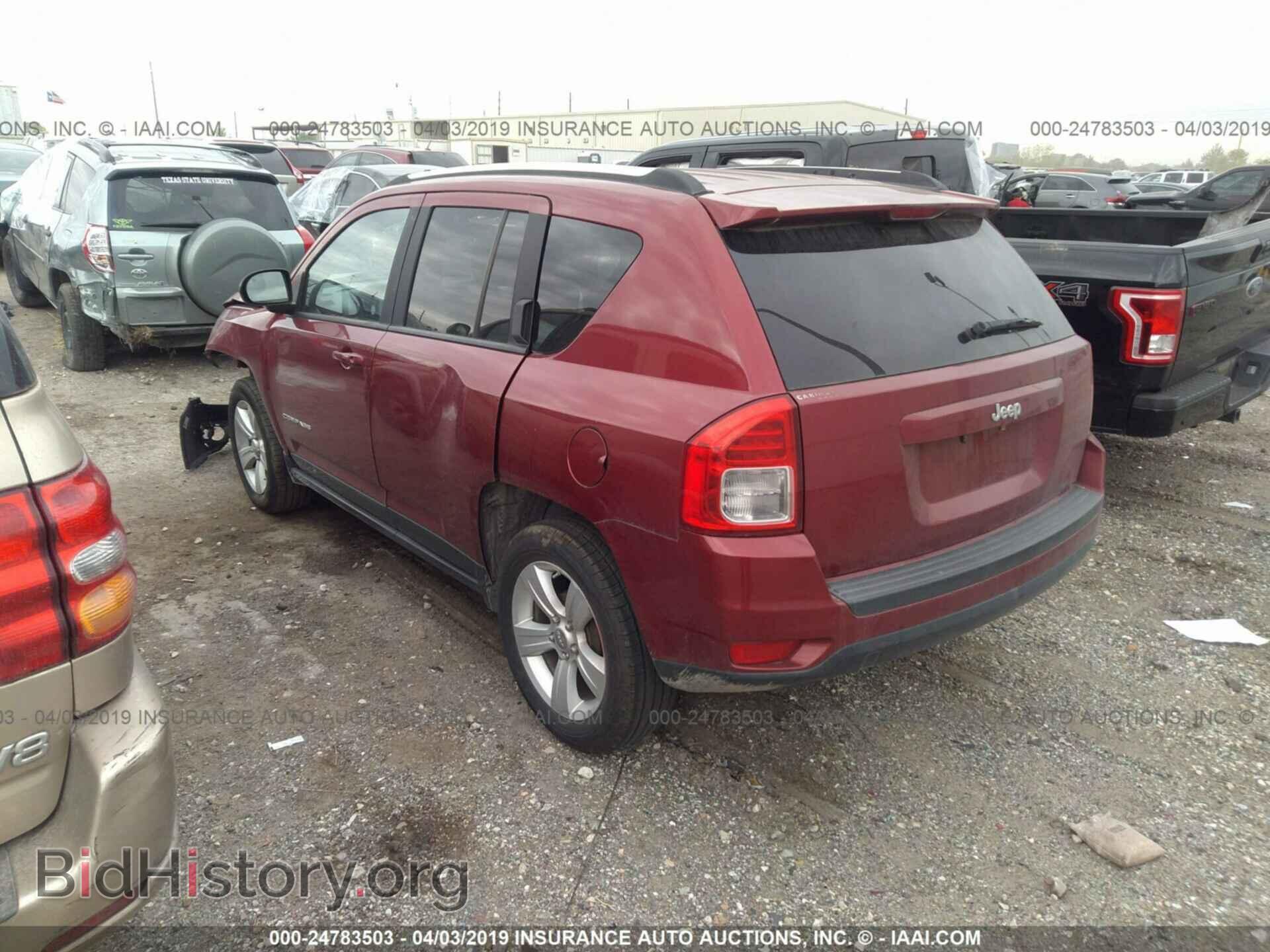 2012 JEEP COMPASS - VIN: 1C4NJCBB2CD525996 - Фото 3