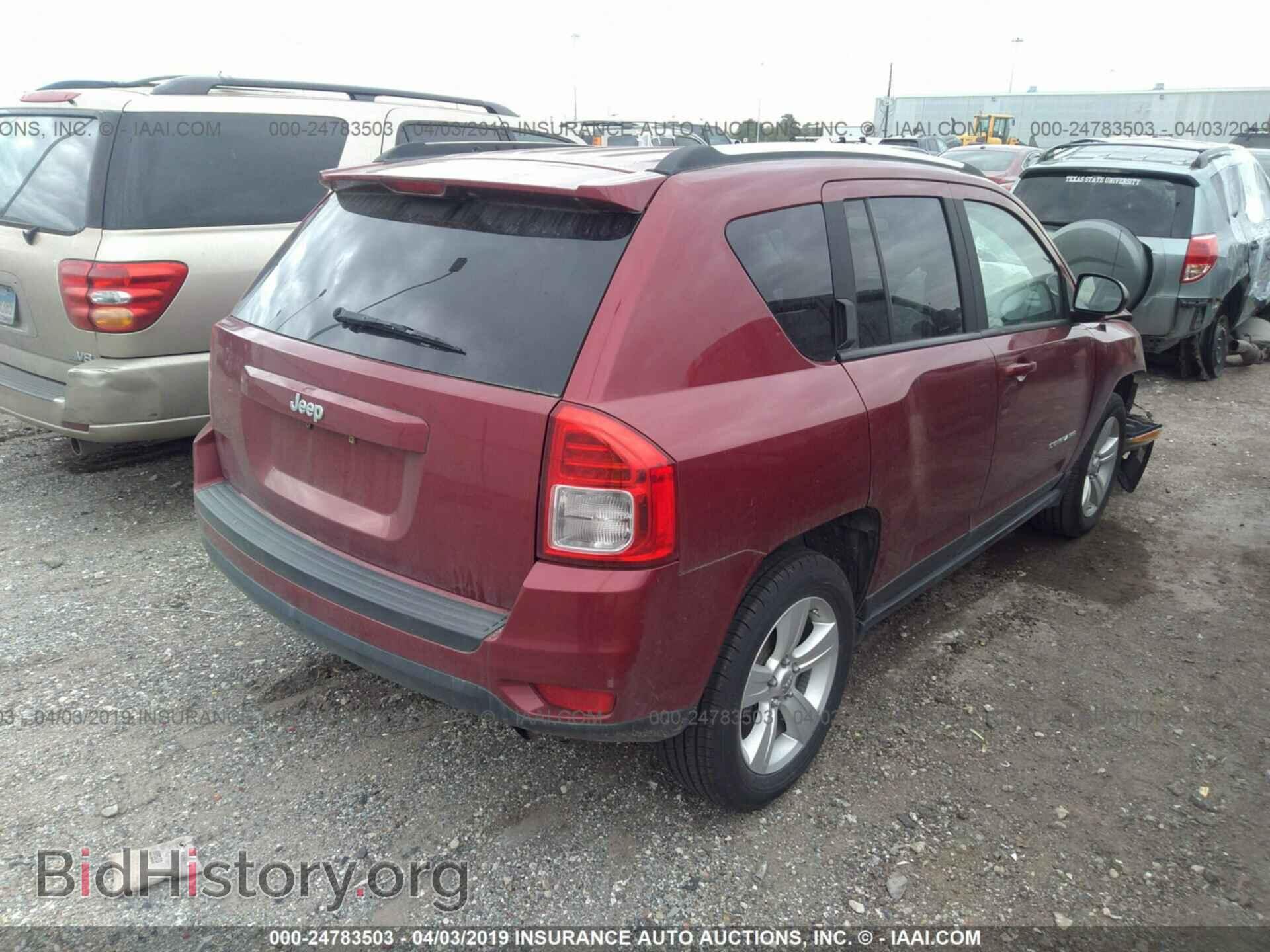 2012 JEEP COMPASS - VIN: 1C4NJCBB2CD525996 - Фото 4