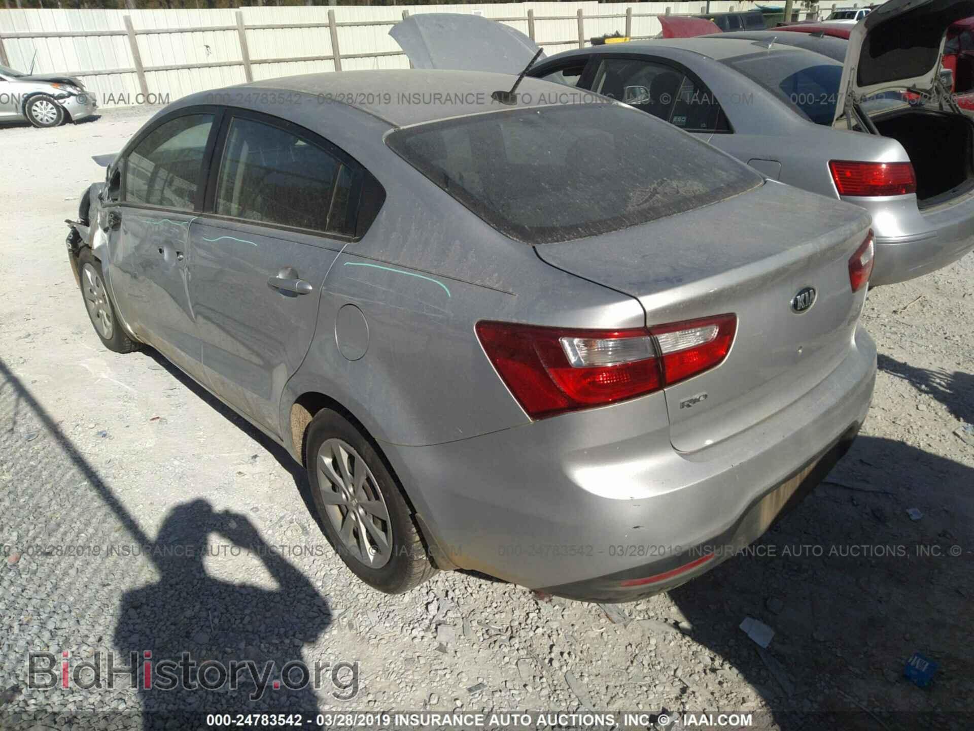 2014 KIA RIO - VIN: KNADM4A33E6407799 - Фото 3