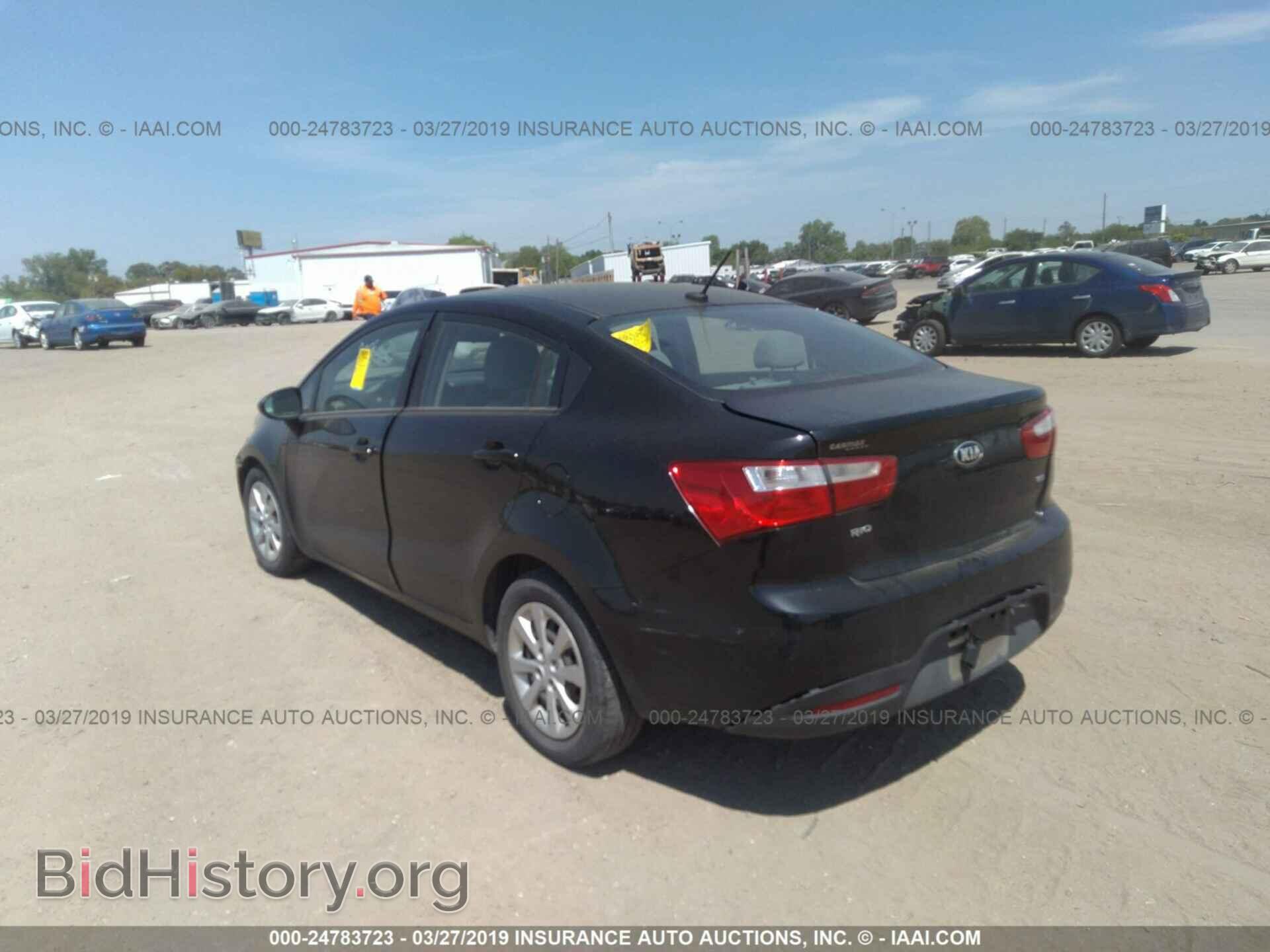 2015 KIA RIO - VIN: KNADM4A31F6470319 - Фото 3