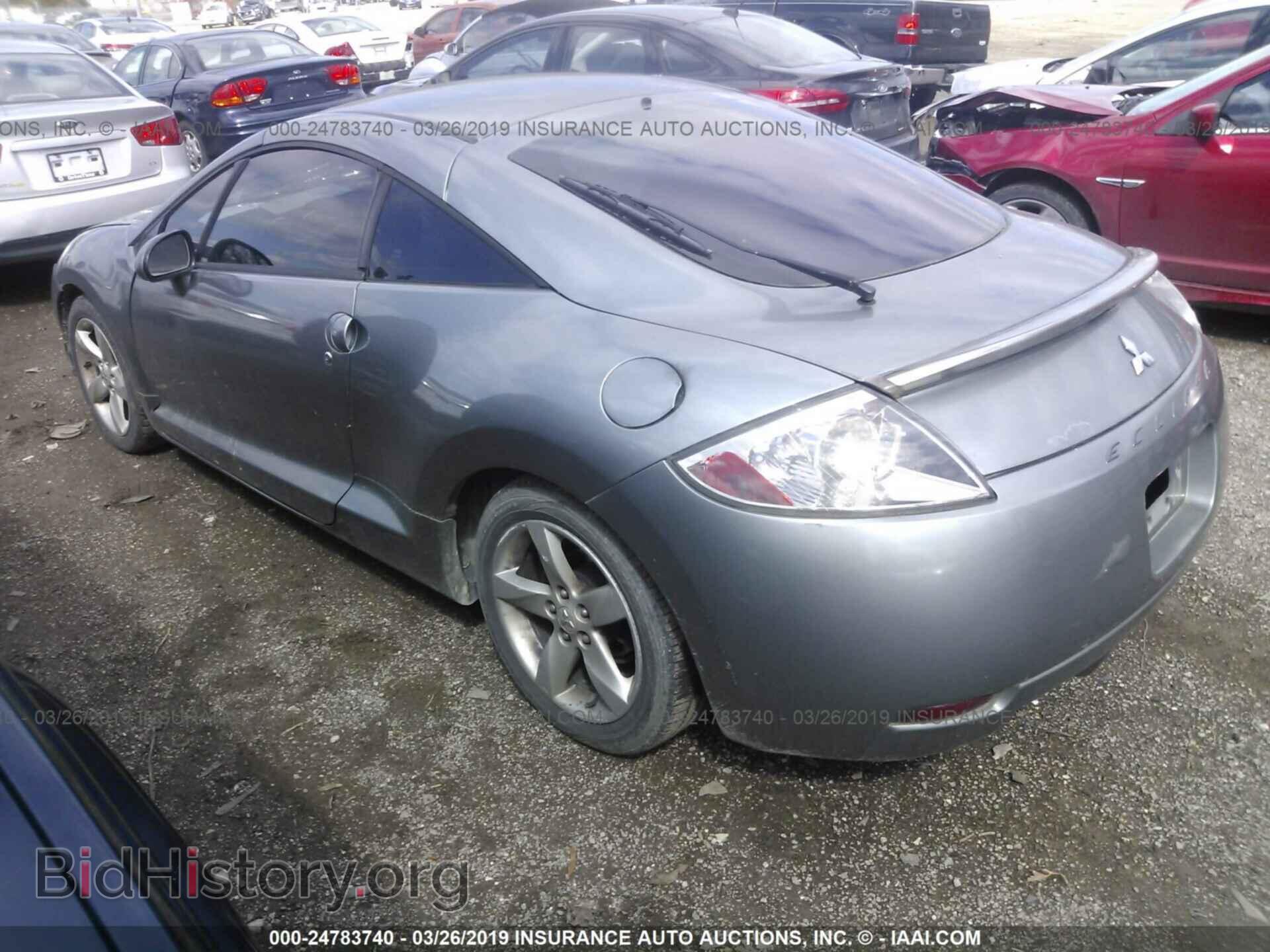 2007 MITSUBISHI ECLIPSE - VIN: 4A3AK24F77E002184 - Фото 3