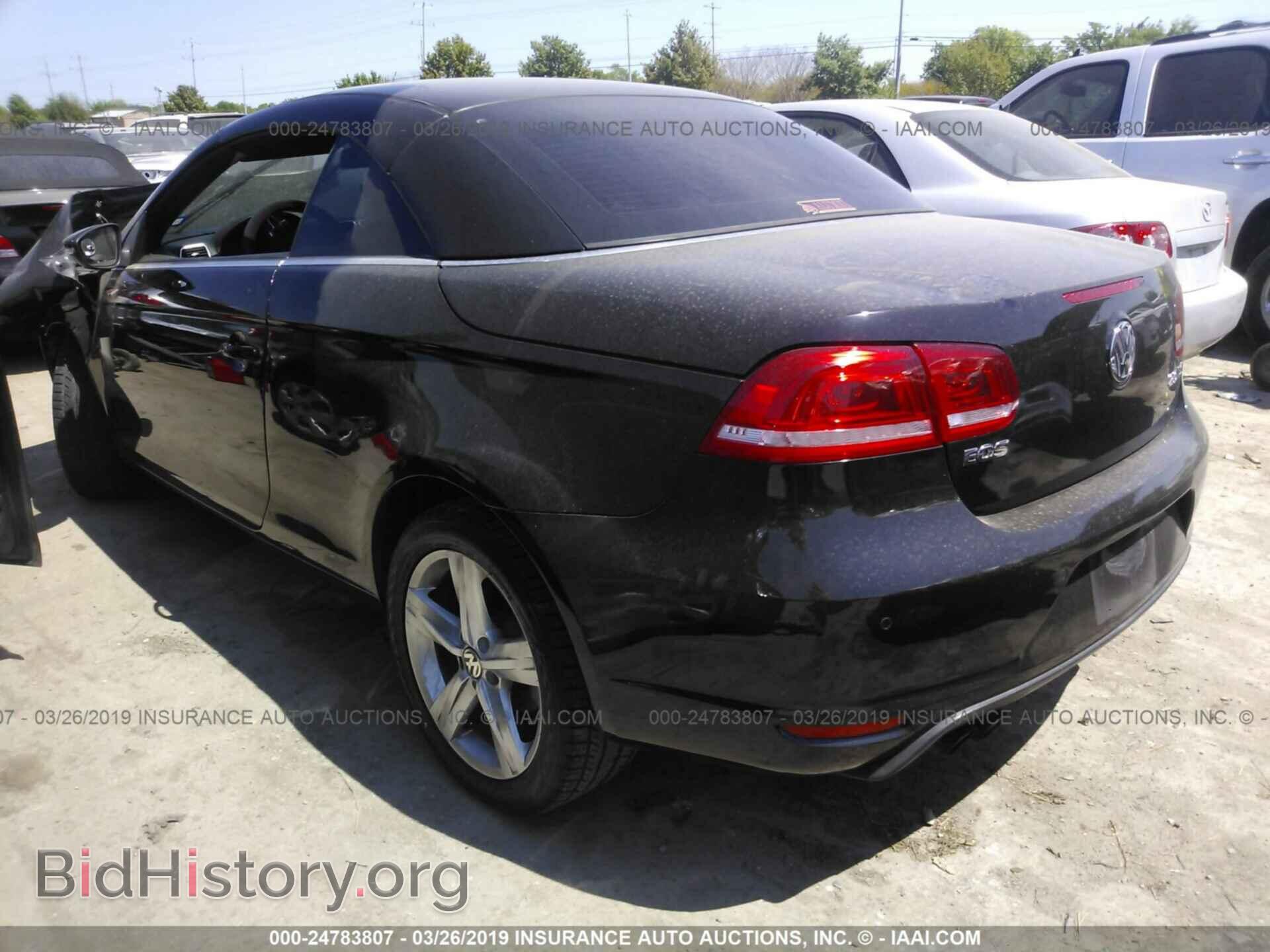 2012 VOLKSWAGEN EOS - VIN: WVWFW7AH9CV007624 - Фото 3