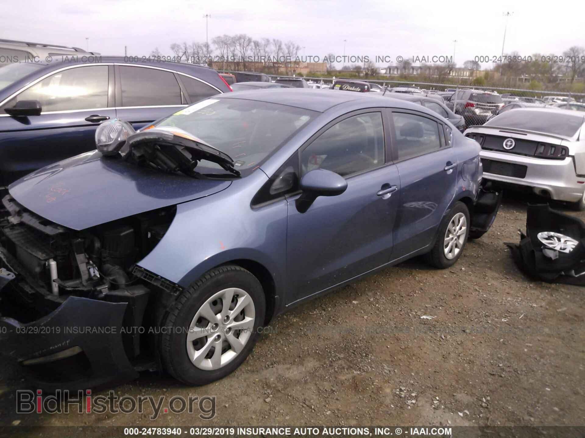 2016 KIA RIO - VIN: KNADM4A34G6621350 - Фото 2