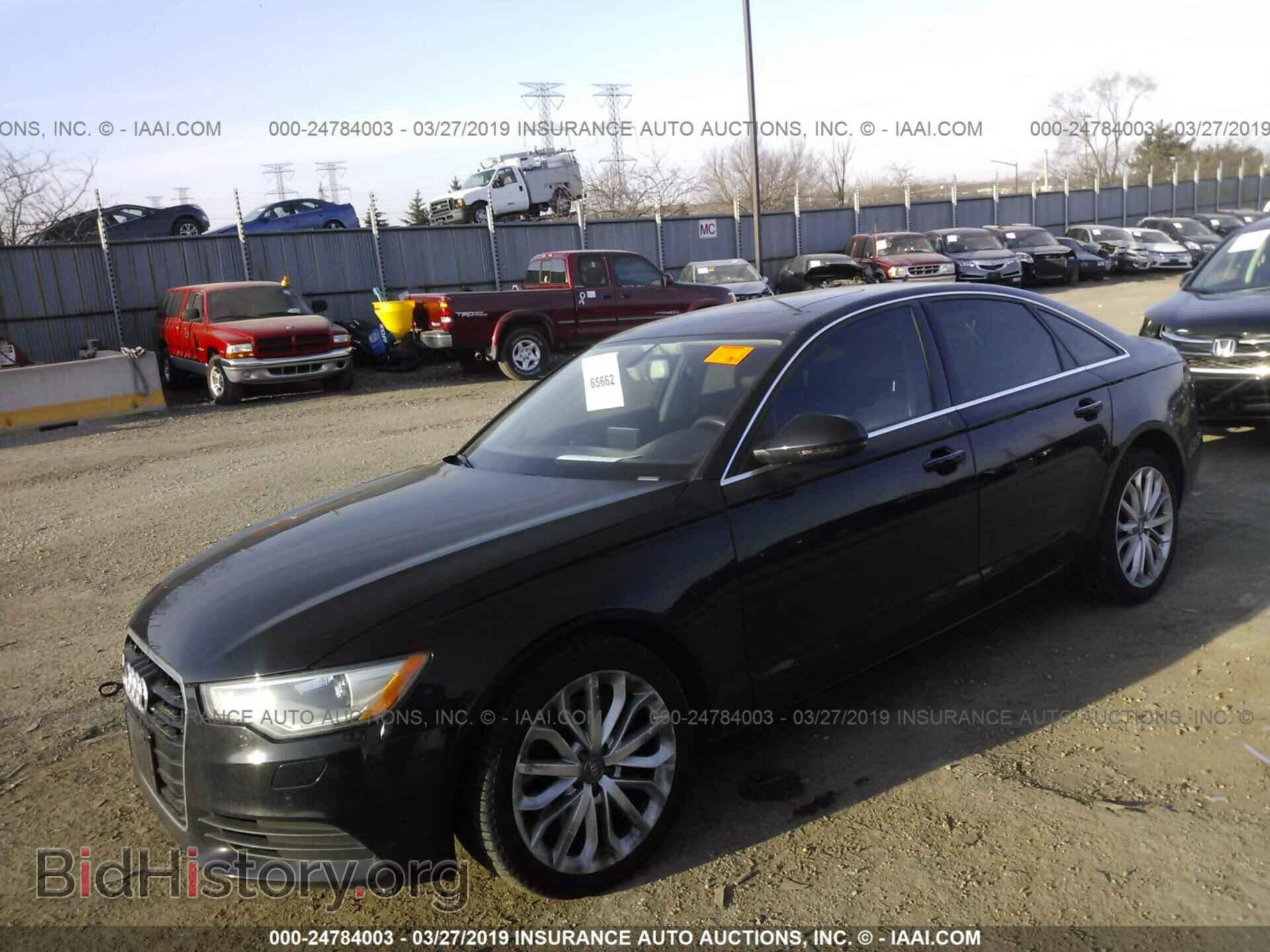 2014 AUDI A6 - VIN: WAUGFAFC5EN039081 - Фото 2