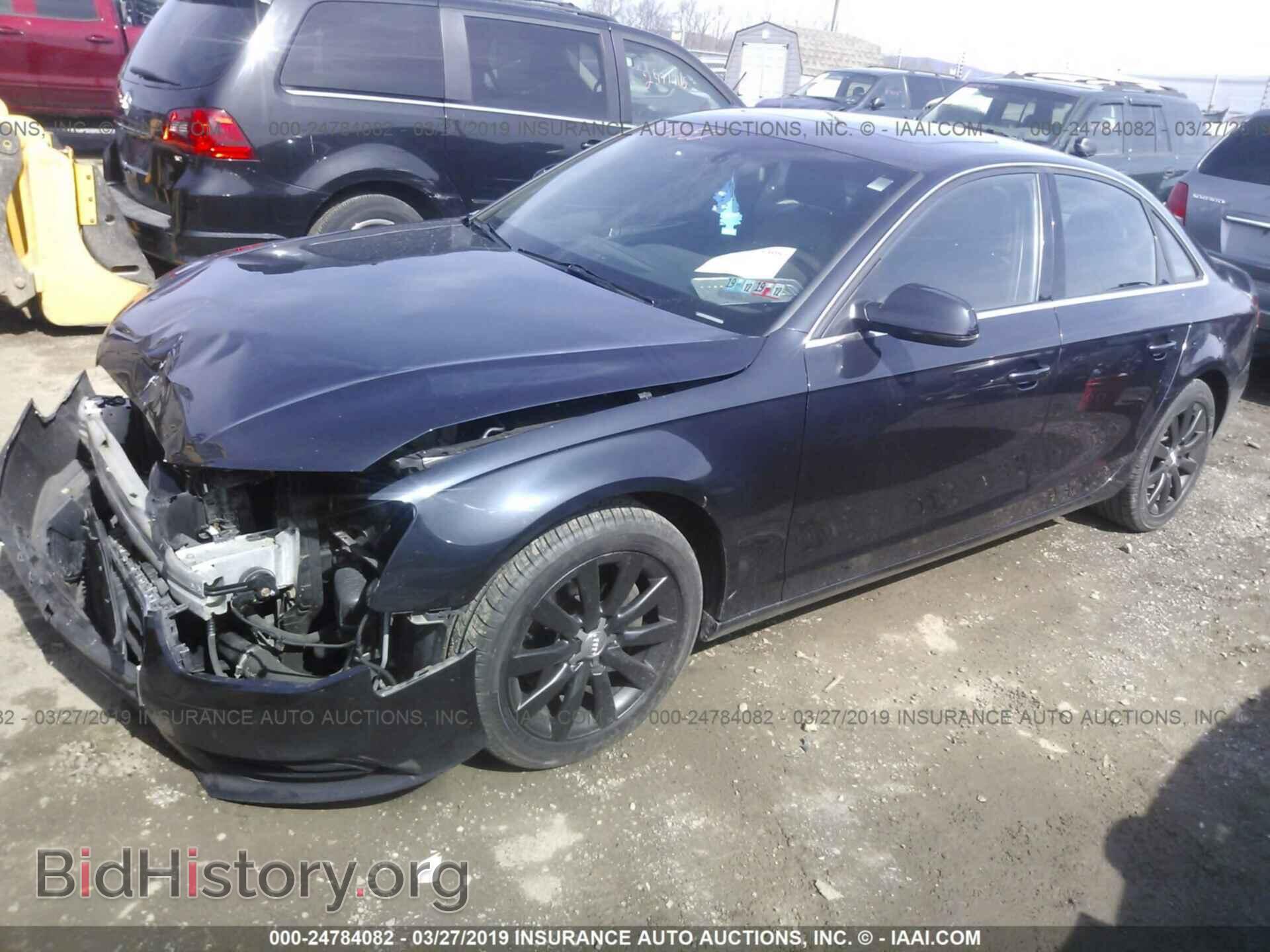 2013 AUDI A4 - VIN: WAUBFAFL3DN027858 - Photo 2