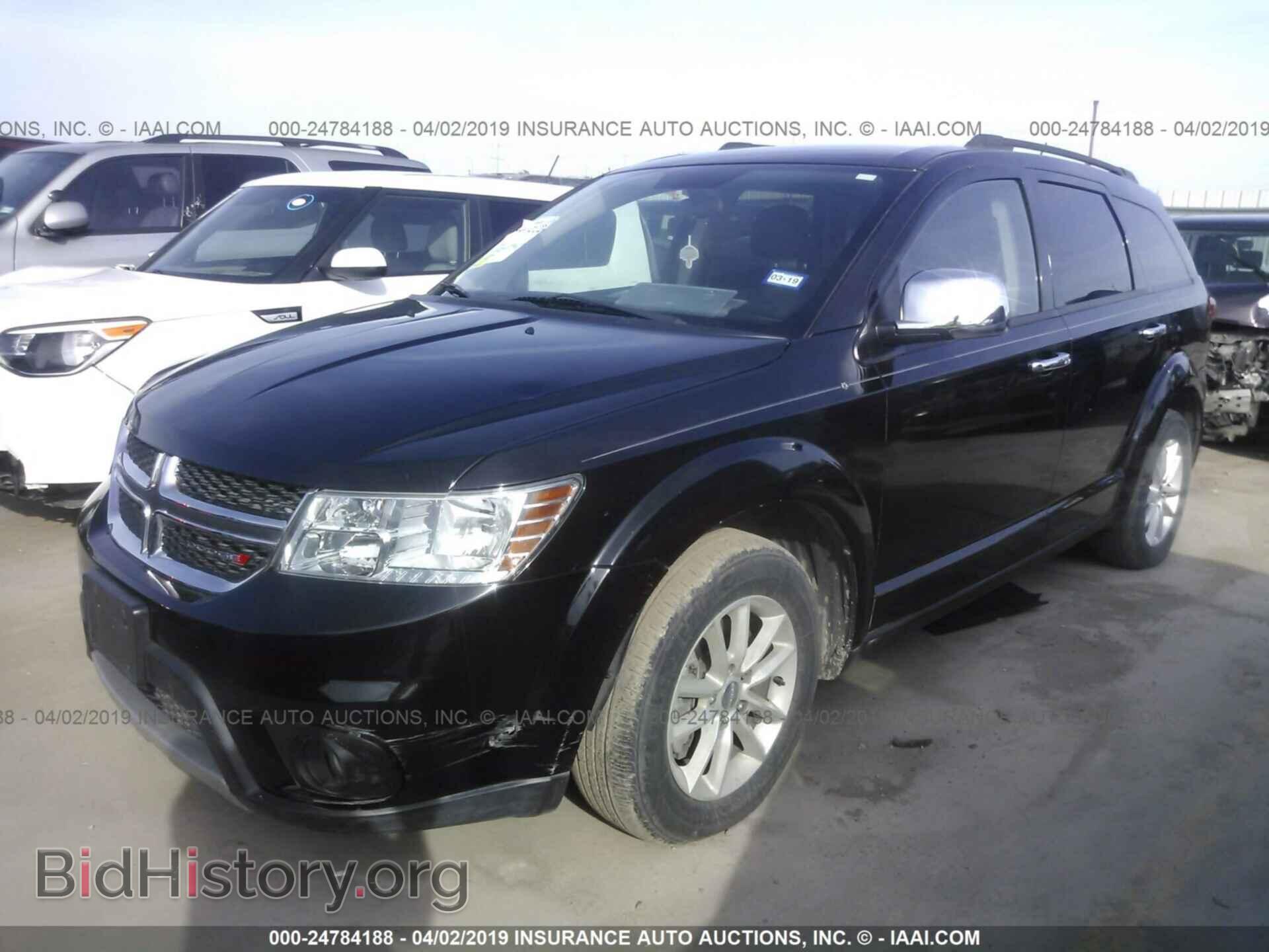 2014 DODGE JOURNEY - VIN: 3C4PDCBB8ET217082 - Фото 2