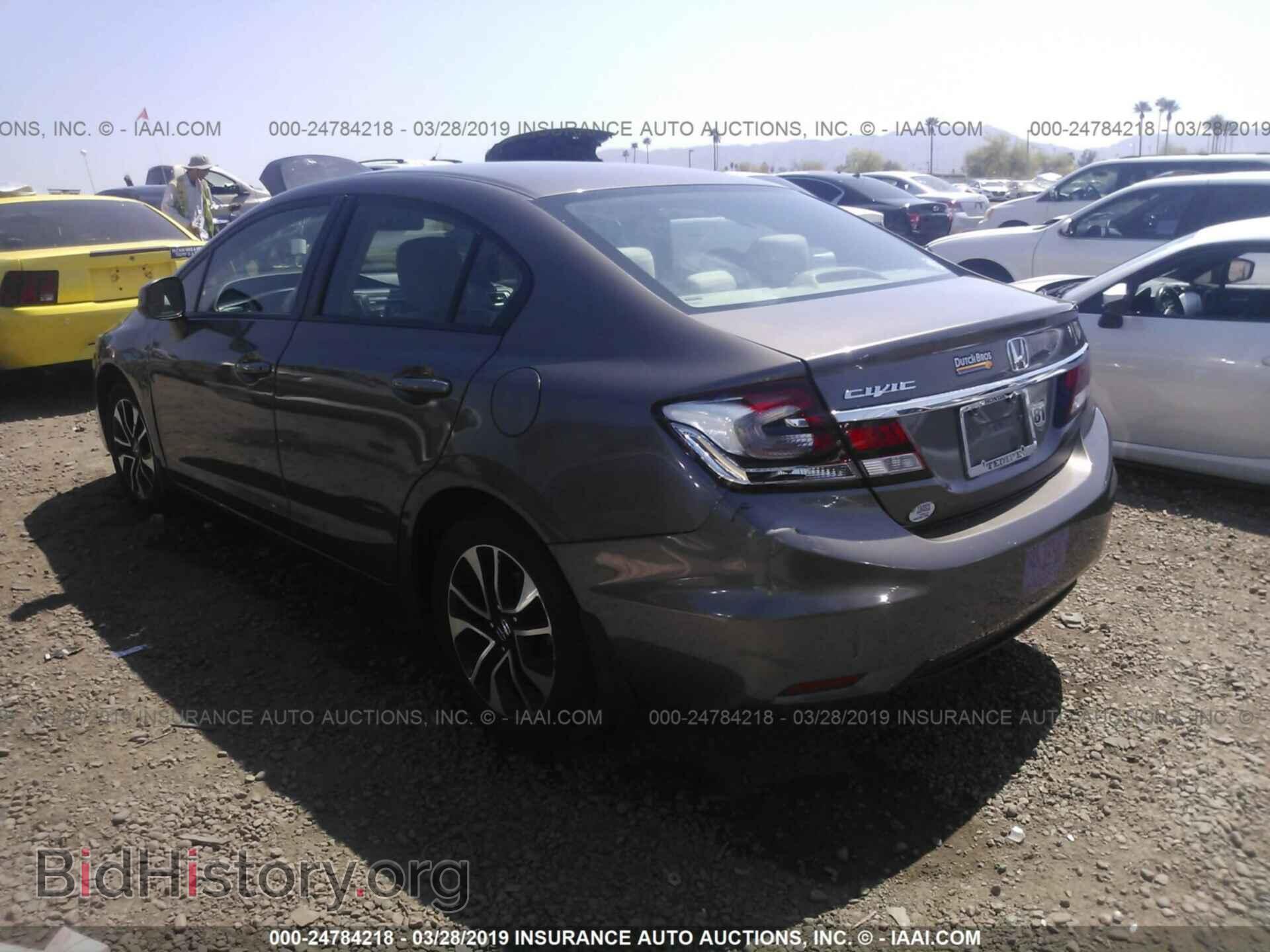 2013 HONDA CIVIC - VIN: 2HGFB2F86DH518355 - Фото 3