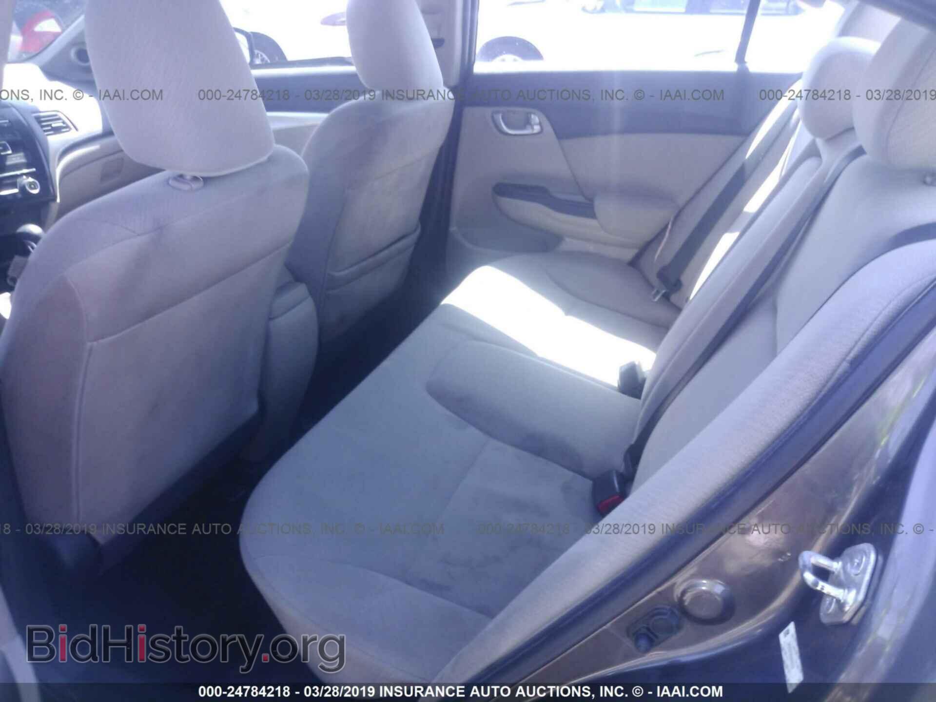 2013 HONDA CIVIC - VIN: 2HGFB2F86DH518355 - Фото 8