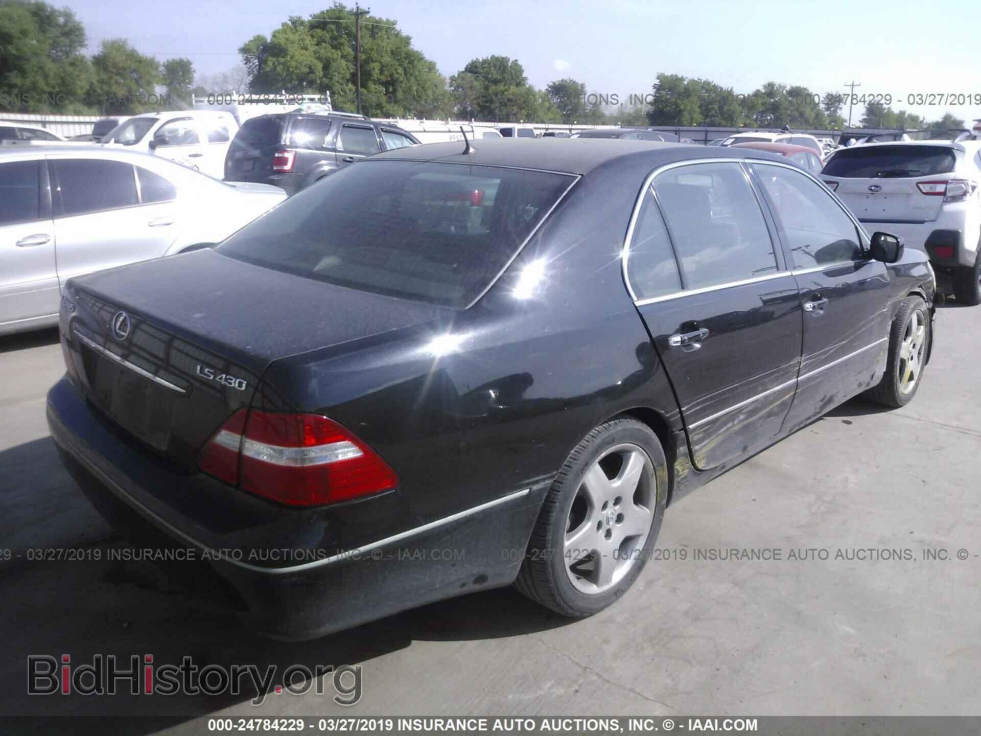 2005 LEXUS LS - VIN: JTHBN36F055027330 - Фото 4