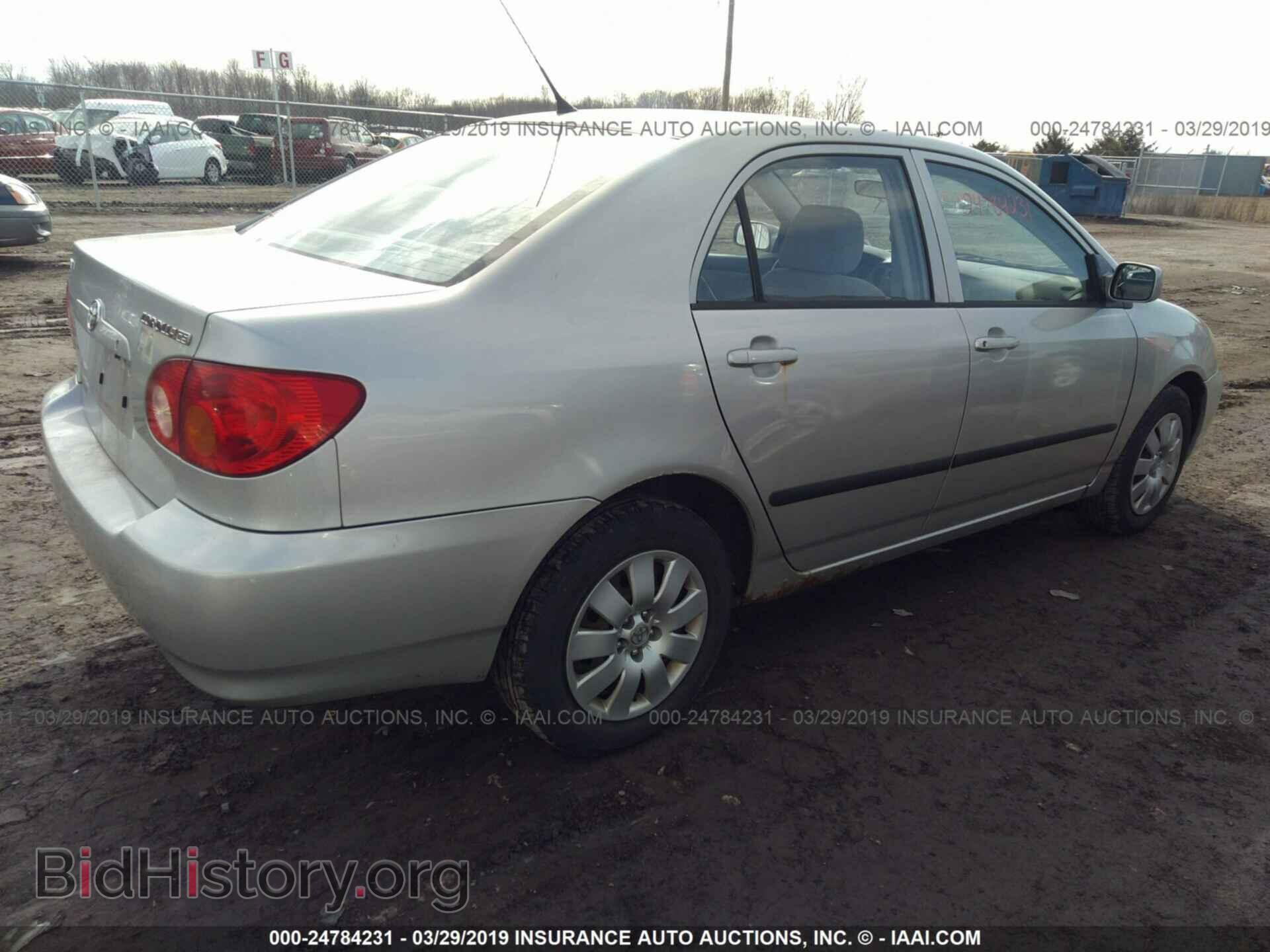 2003 TOYOTA COROLLA - VIN: 2T1BR32E43C038219 - Фото 4