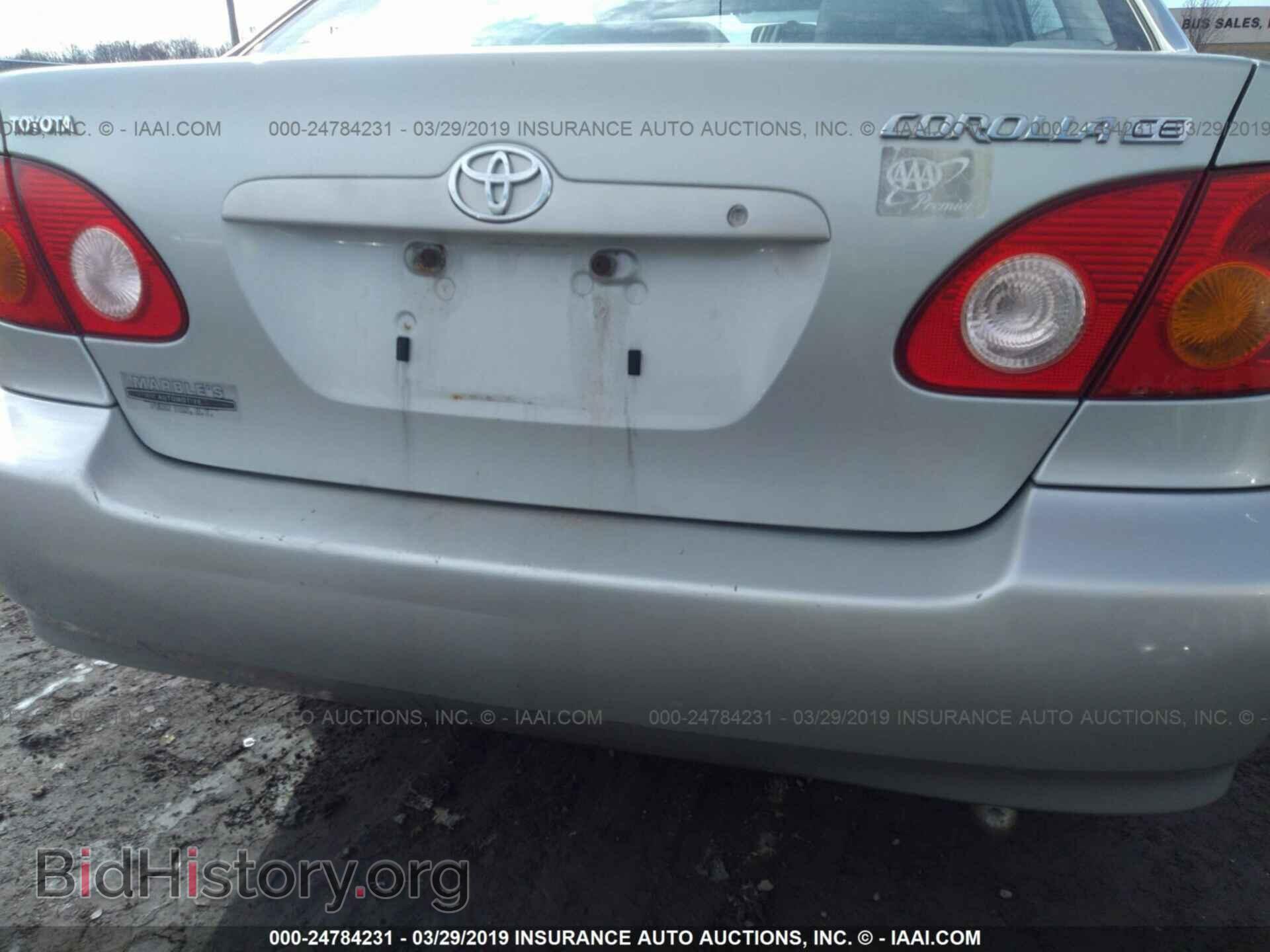 2003 TOYOTA COROLLA - VIN: 2T1BR32E43C038219 - Фото 6