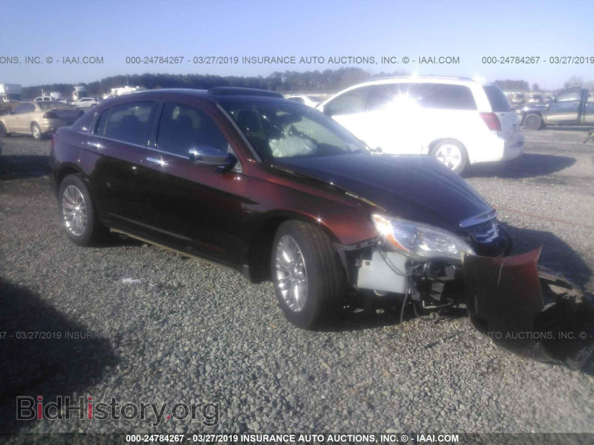 Фотография 1C3CCBCB3CN250146 - CHRYSLER 200 2012