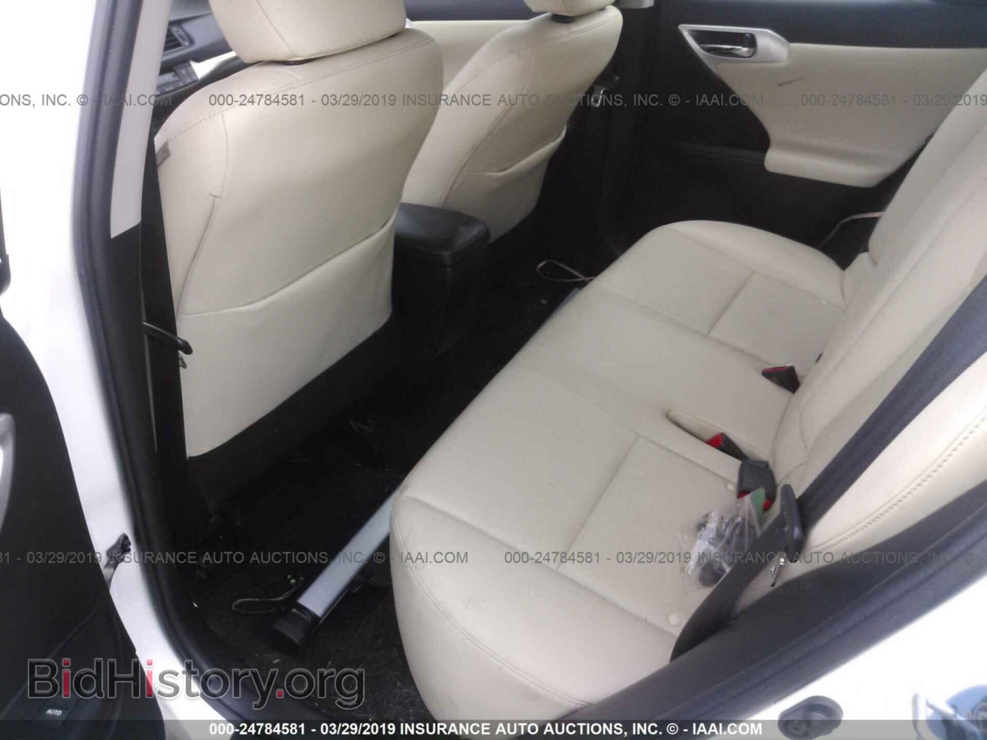 2013 LEXUS CT - VIN: JTHKD5BH2D2139360 - Фото 8
