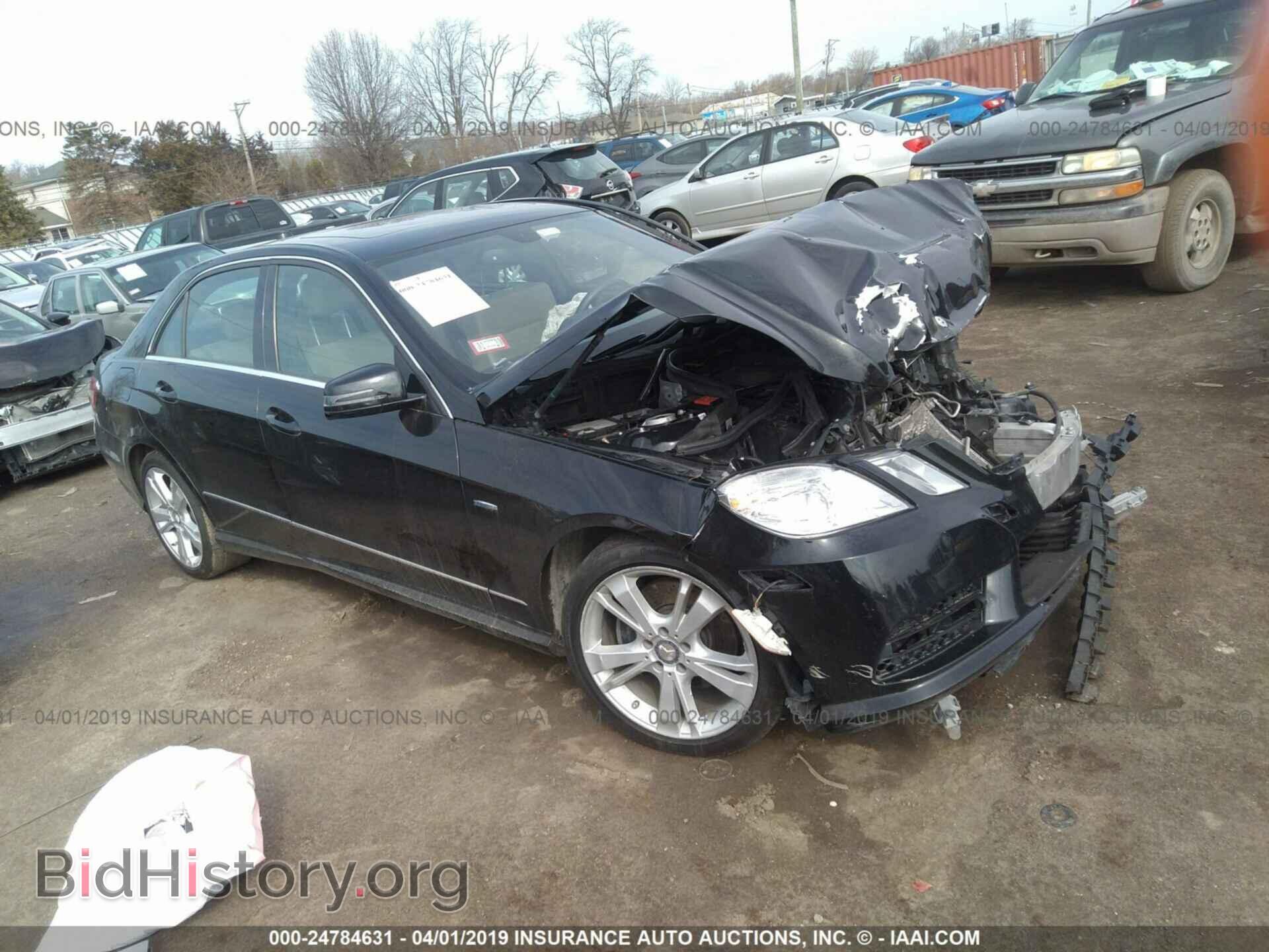 Photo WDDHF8JB7CA643627 - MERCEDES-BENZ E 2012