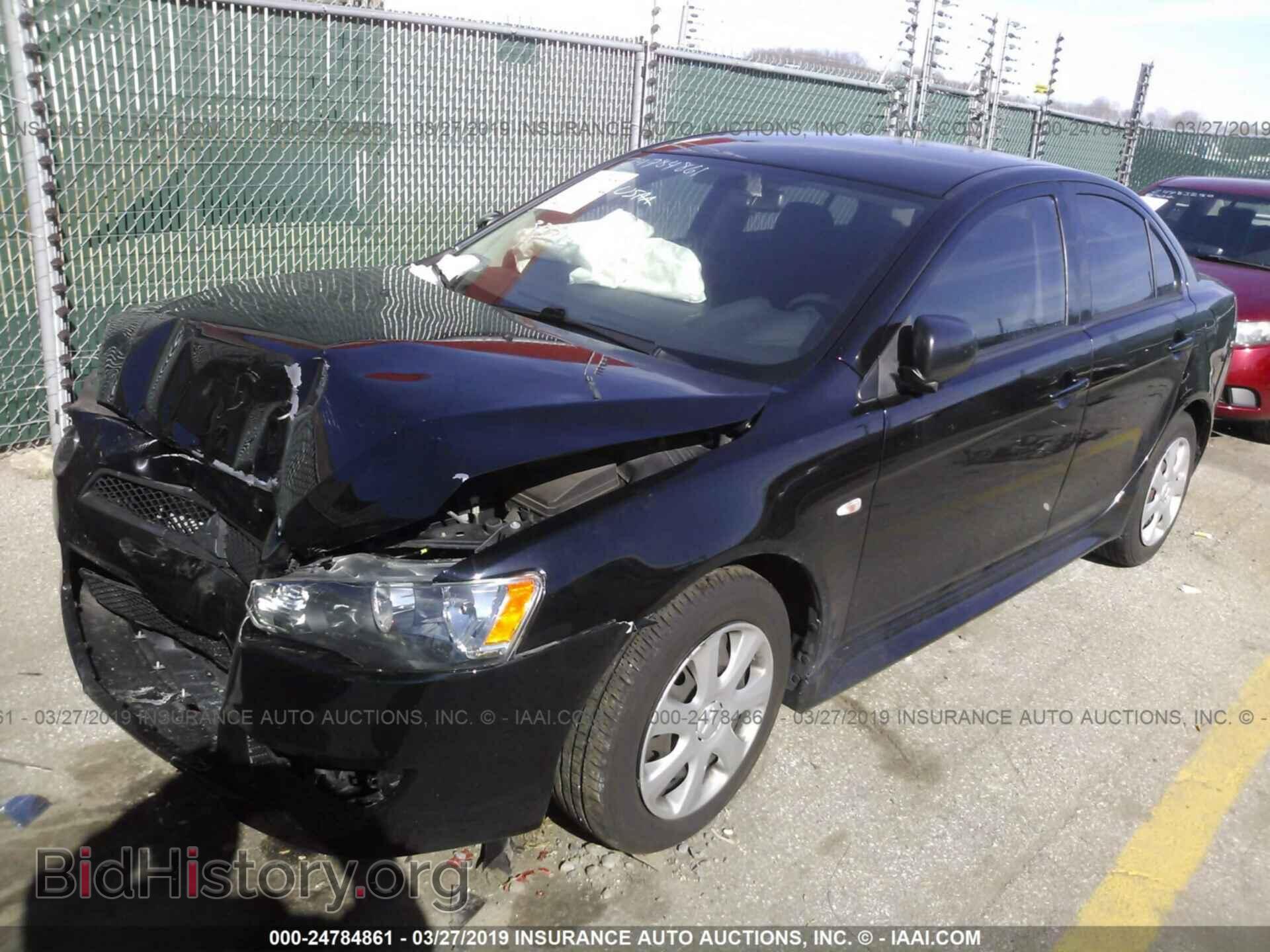 2014 MITSUBISHI LANCER - VIN: JA32U2FU0EU005166 - Фото 2
