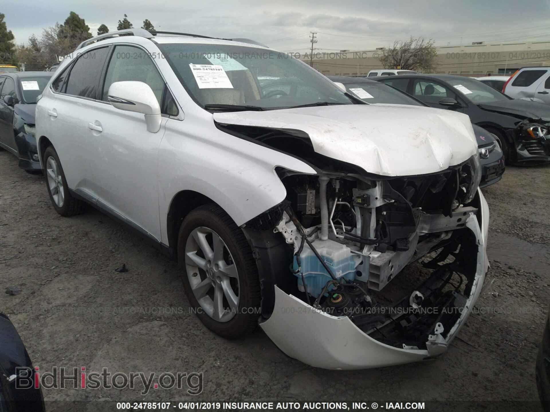 Photo 2T2ZK1BA5CC081578 - LEXUS RX 2012