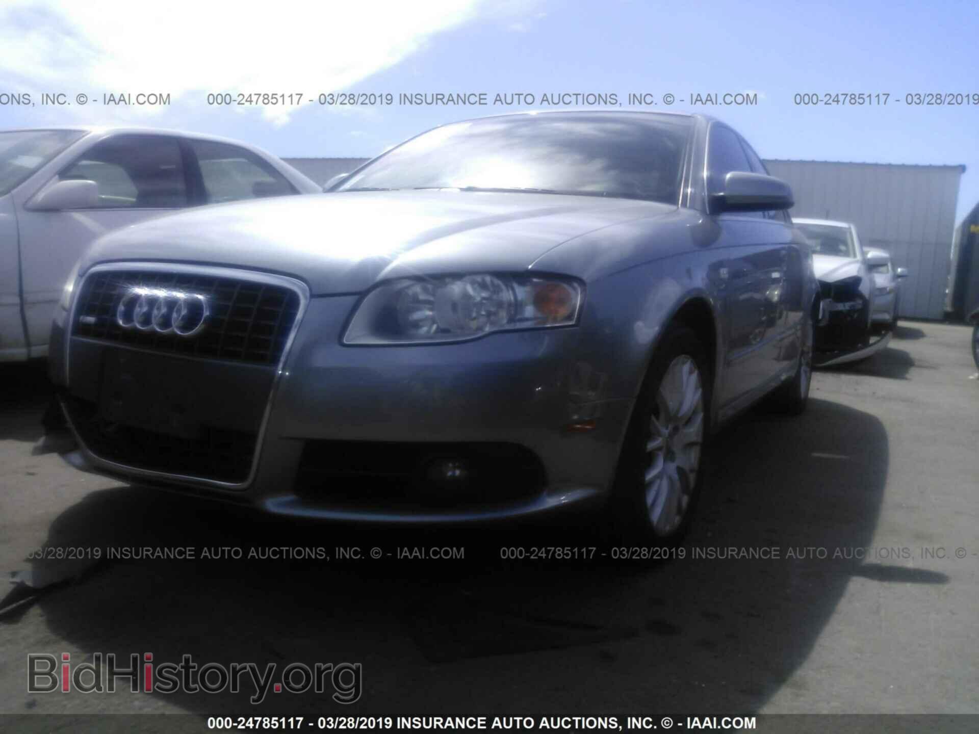 2008 AUDI A4 - VIN: WAUAF78E68A168370 - Фото 2