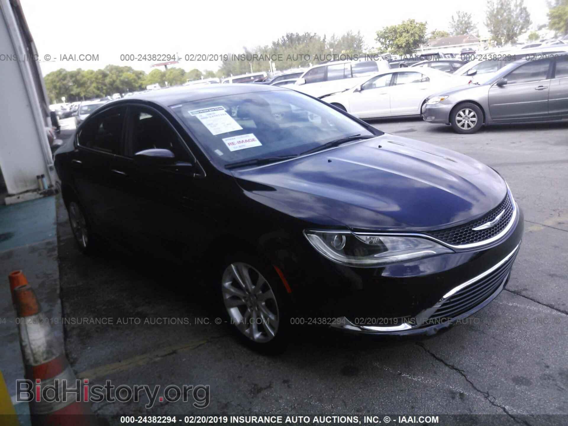 Photo 1C3CCCAB8FN666576 - CHRYSLER 200 2015