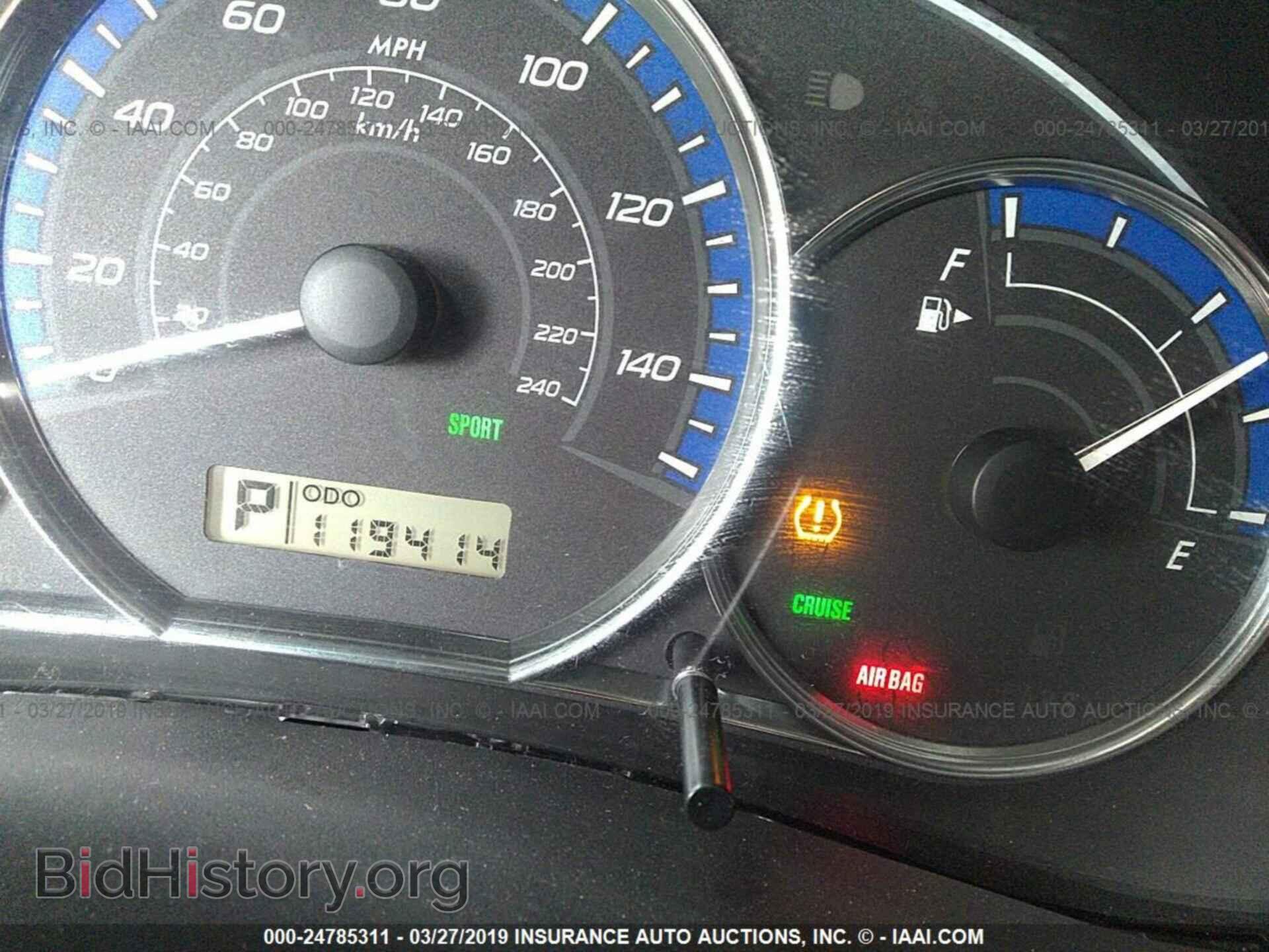 2011 SUBARU FORESTER - VIN: JF2SHABC5BH776760 - Фото 7