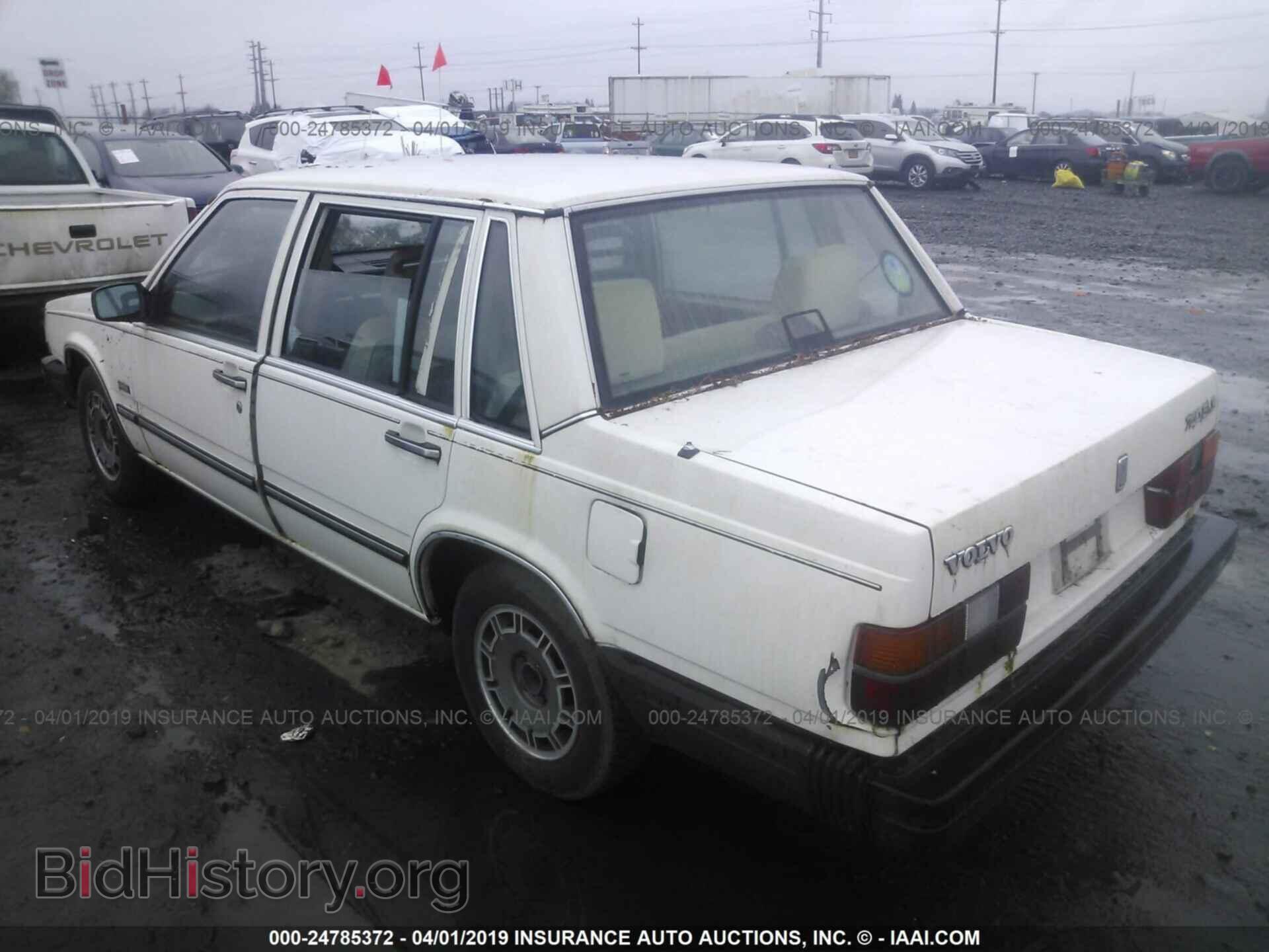 1987 VOLVO 740 - VIN: YV1FX8843H1102159 - Фото 3