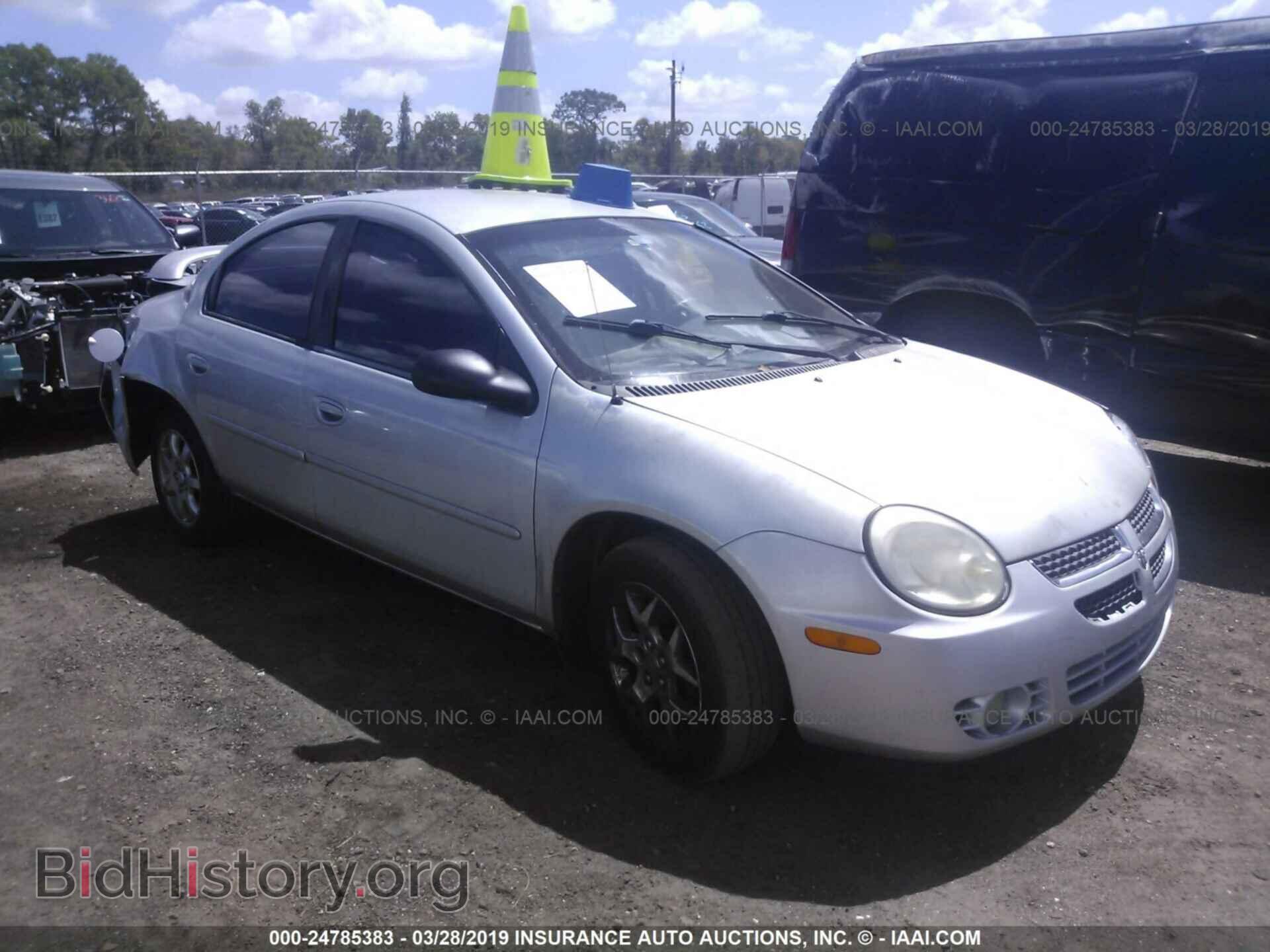 Фотография 1B3ES56CX5D228412 - DODGE NEON 2005