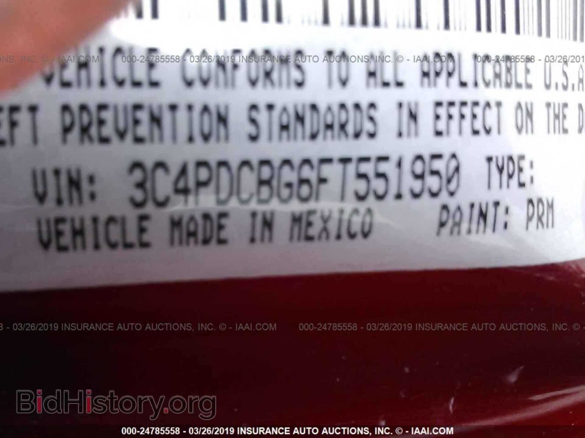 2015 DODGE JOURNEY - VIN: 3C4PDCBG6FT551950 - Photo 9