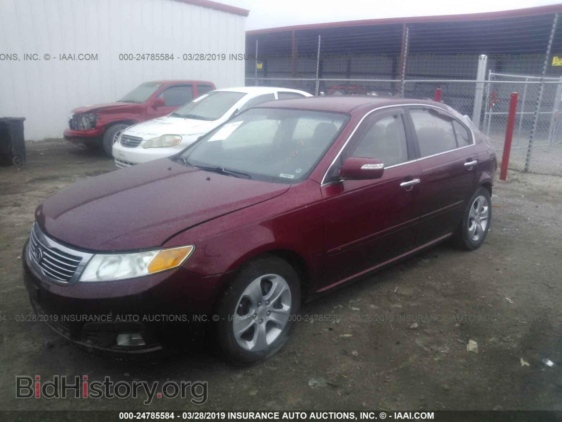 2009 KIA OPTIMA - VIN: KNAGE224295358032 - Фото 2
