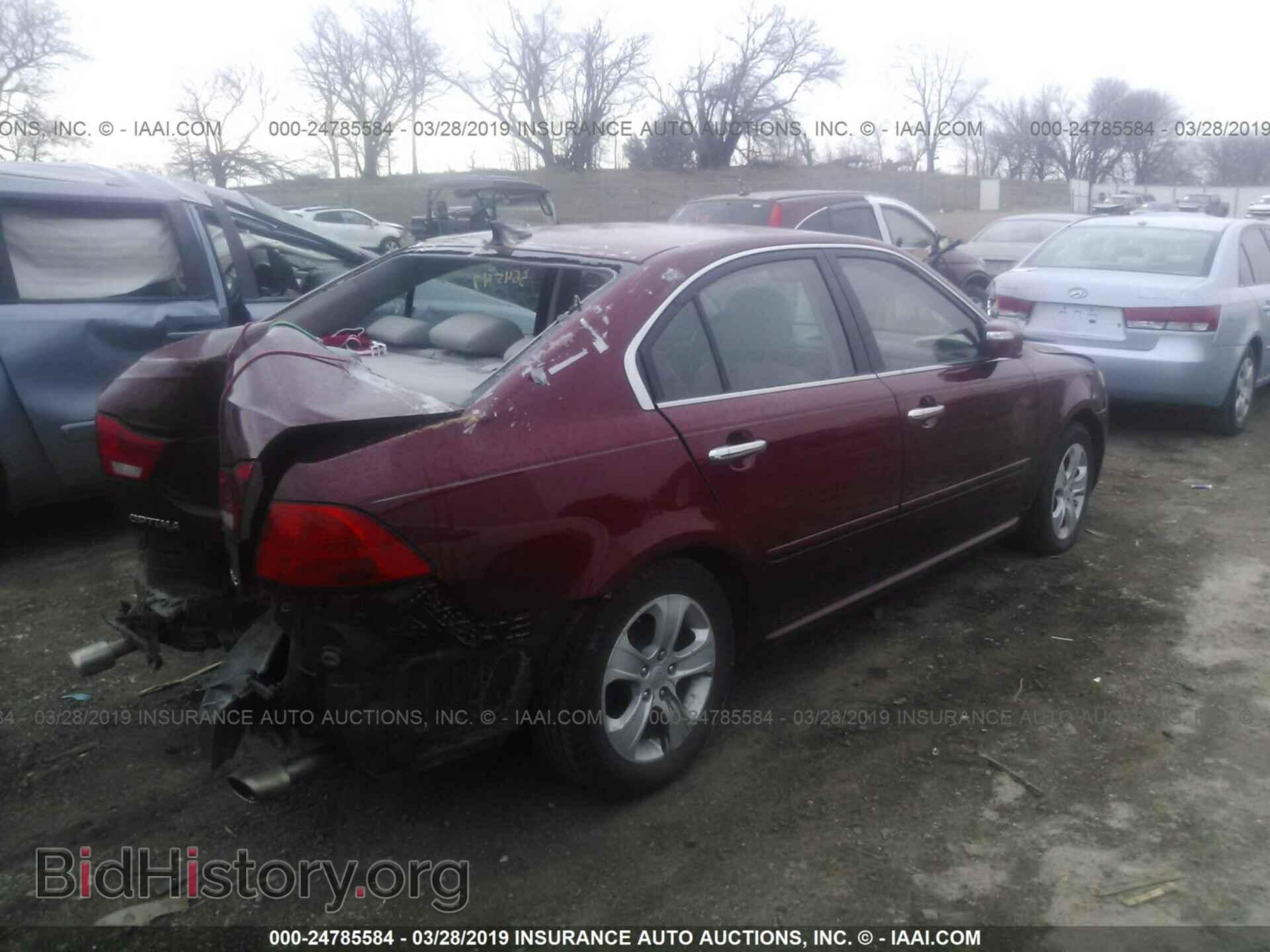 2009 KIA OPTIMA - VIN: KNAGE224295358032 - Фото 4