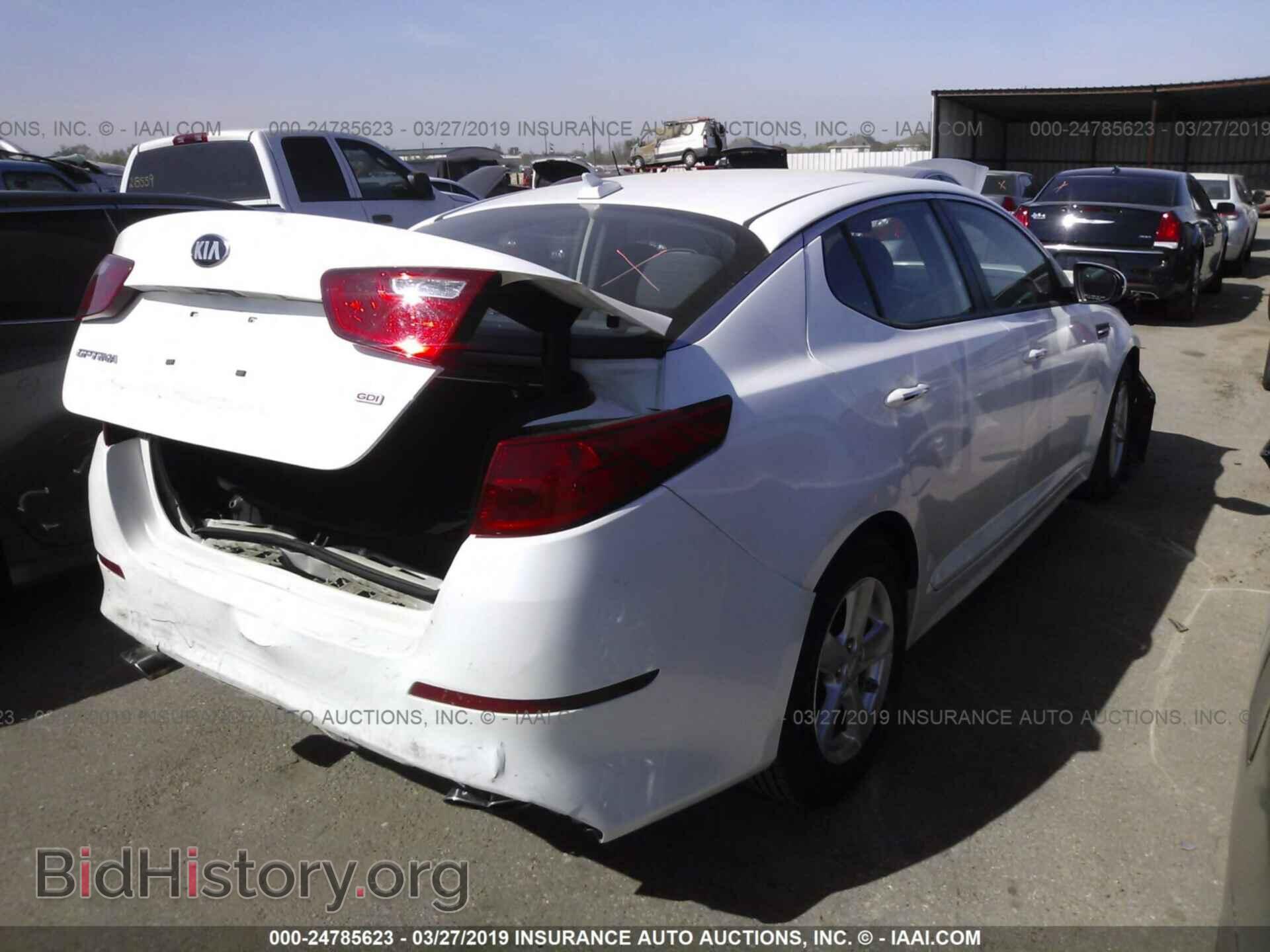 2015 KIA OPTIMA - VIN: KNAGM4A7XF5532404 - Photo 4
