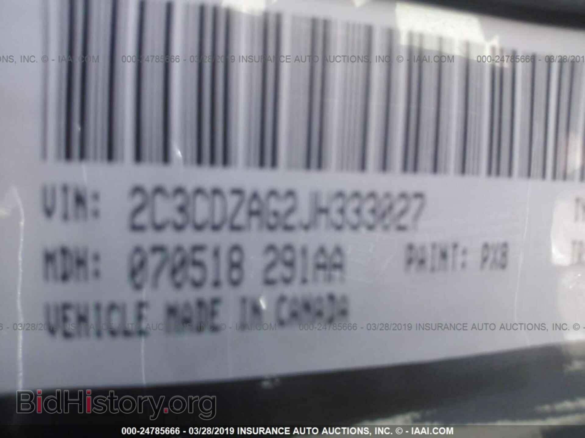 2018 DODGE CHALLENGER - VIN: 2C3CDZAG2JH333027 - Photo 9