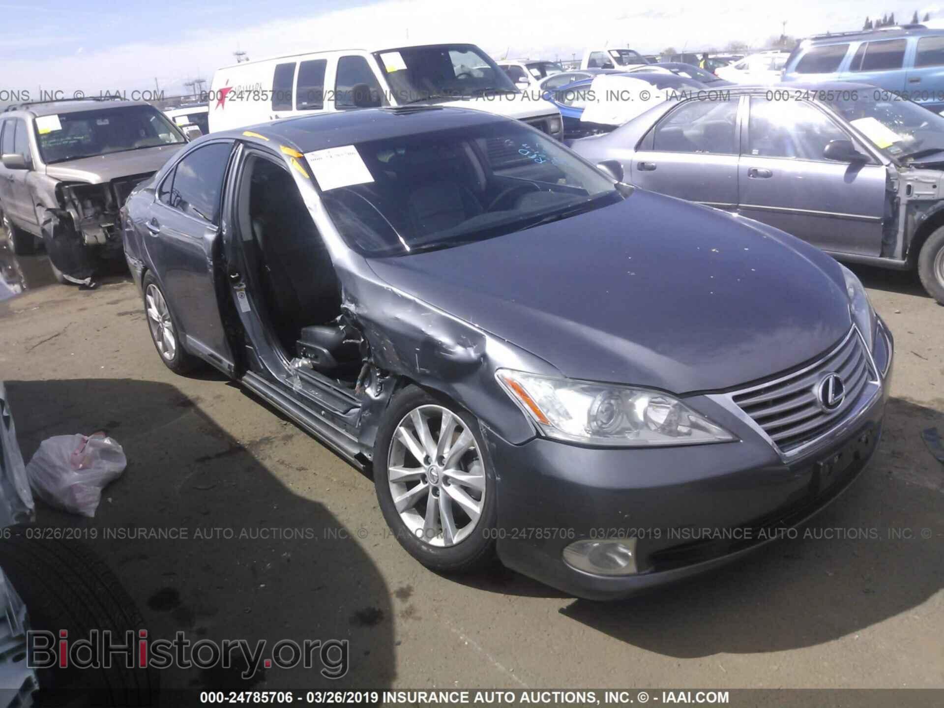 Photo JTHBK1EG6C2502503 - LEXUS ES 2012