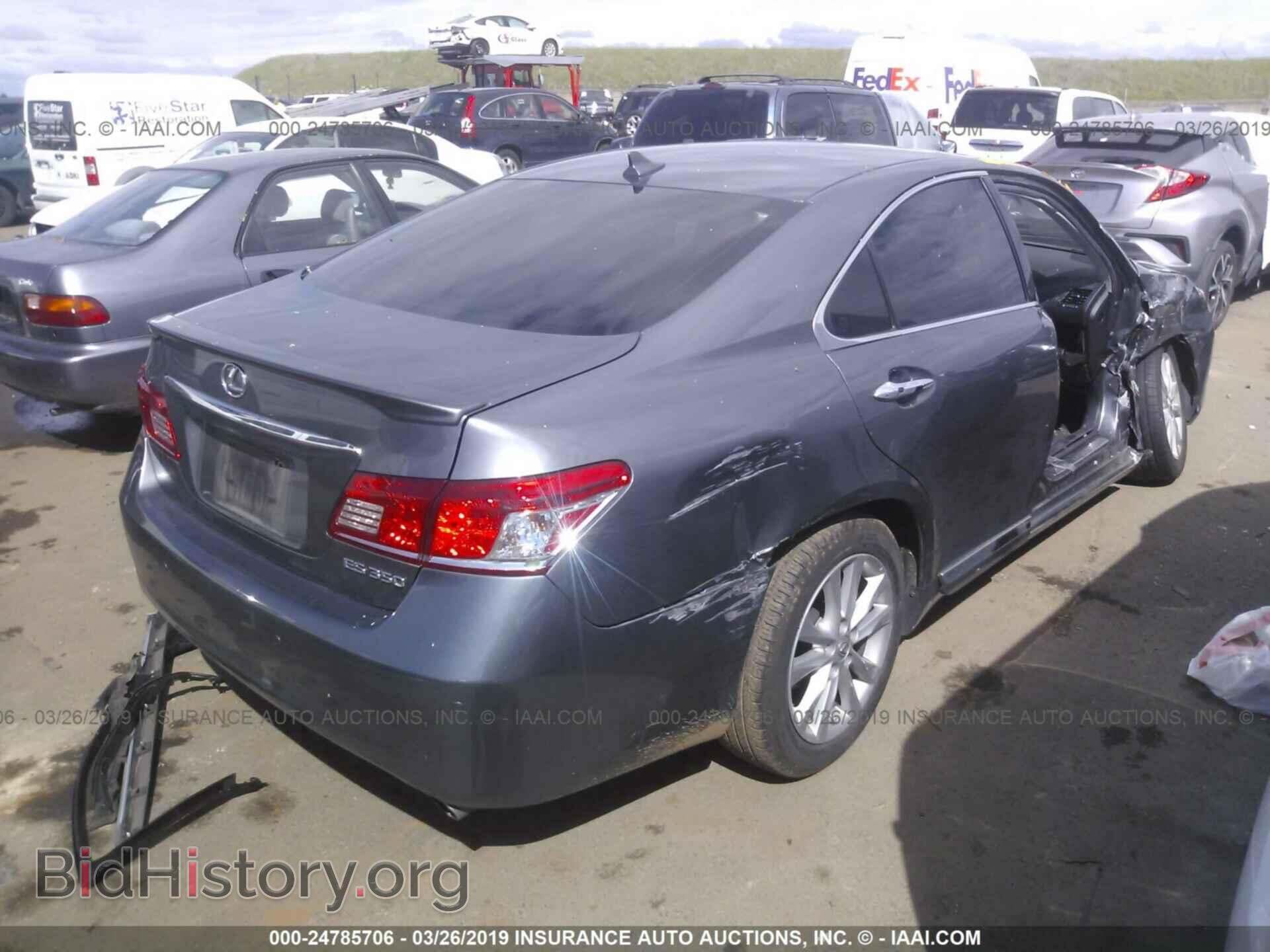 2012 LEXUS ES - VIN: JTHBK1EG6C2502503 - Фото 4