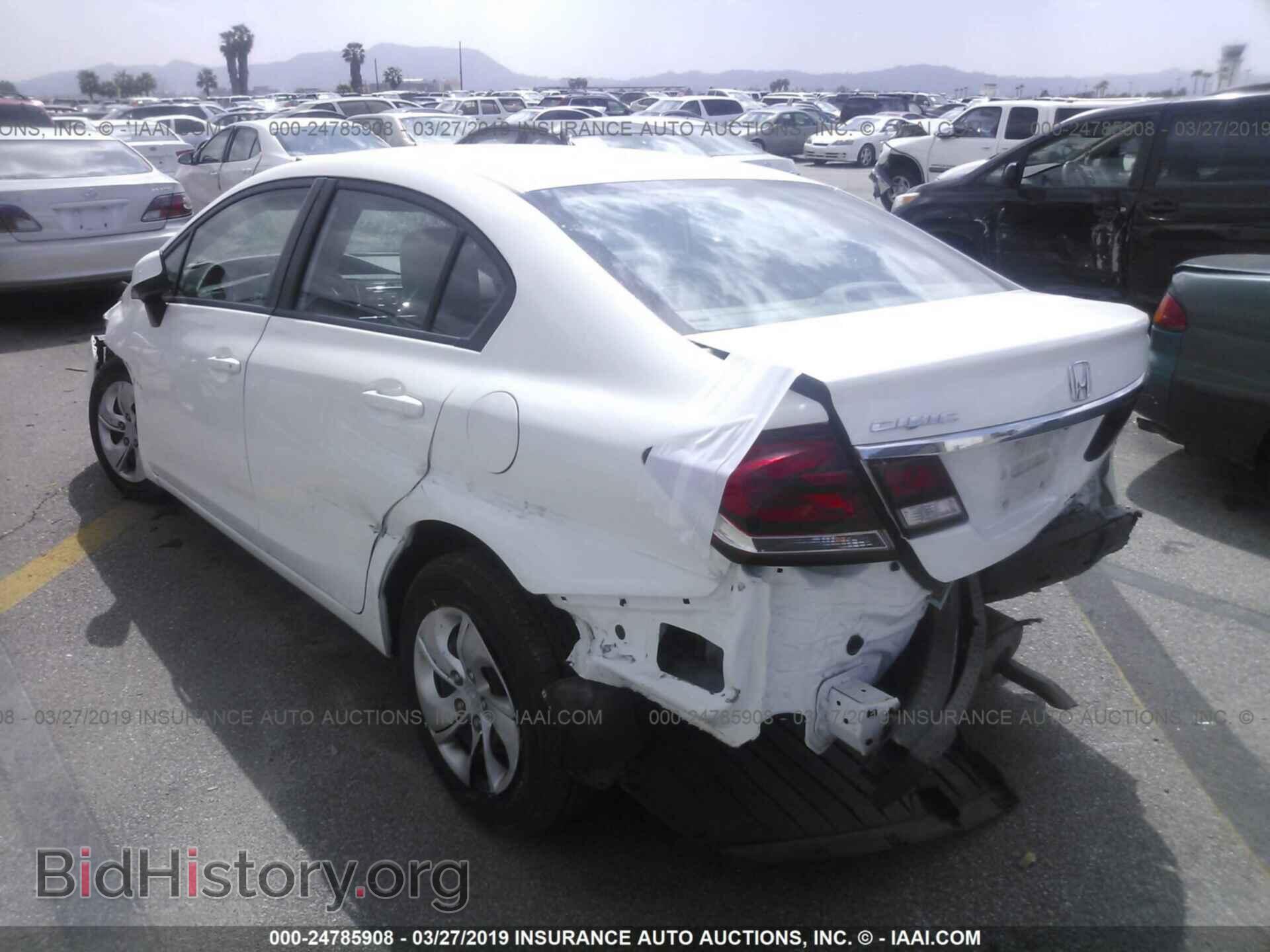 2013 HONDA CIVIC - VIN: 2HGFB2F51DH557182 - Фото 3