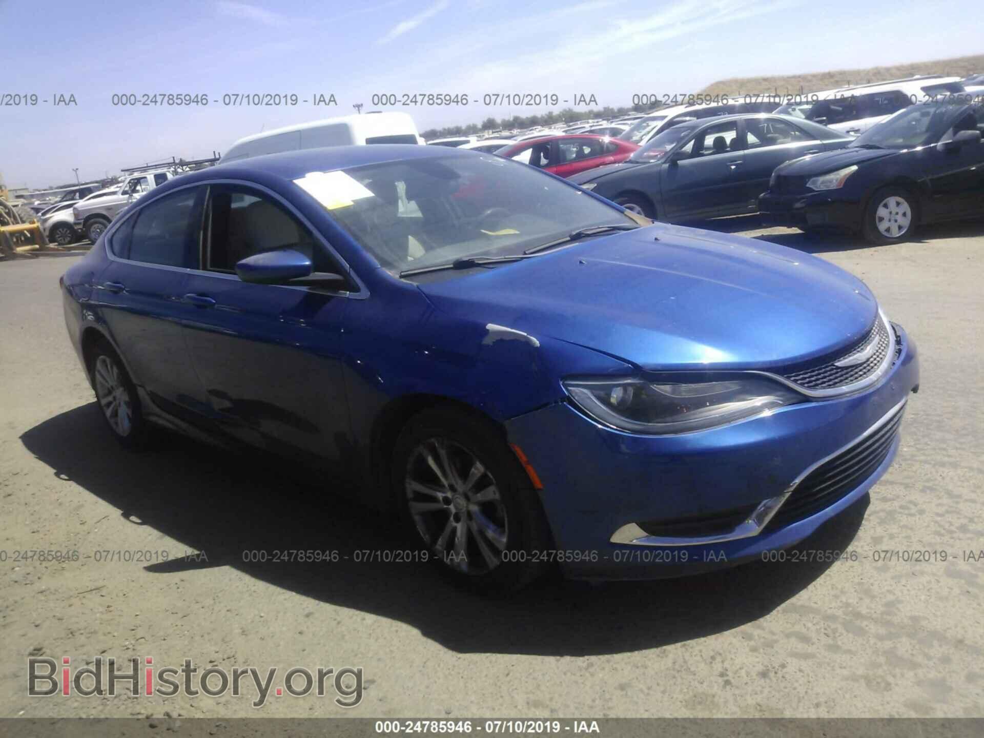 Photo 1C3CCCAB1FN691772 - CHRYSLER 200 2015